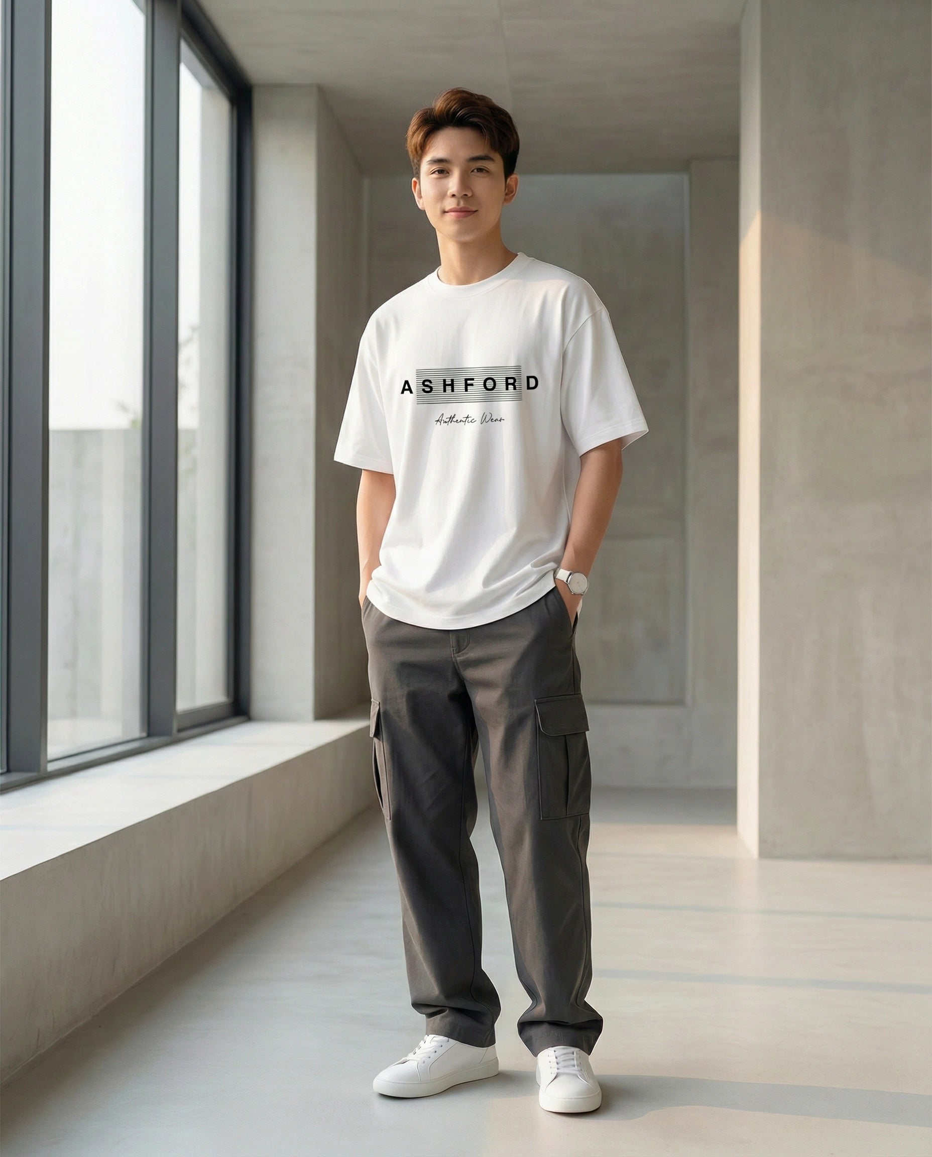 Regular Slim Fit – Minimal Typography / 64