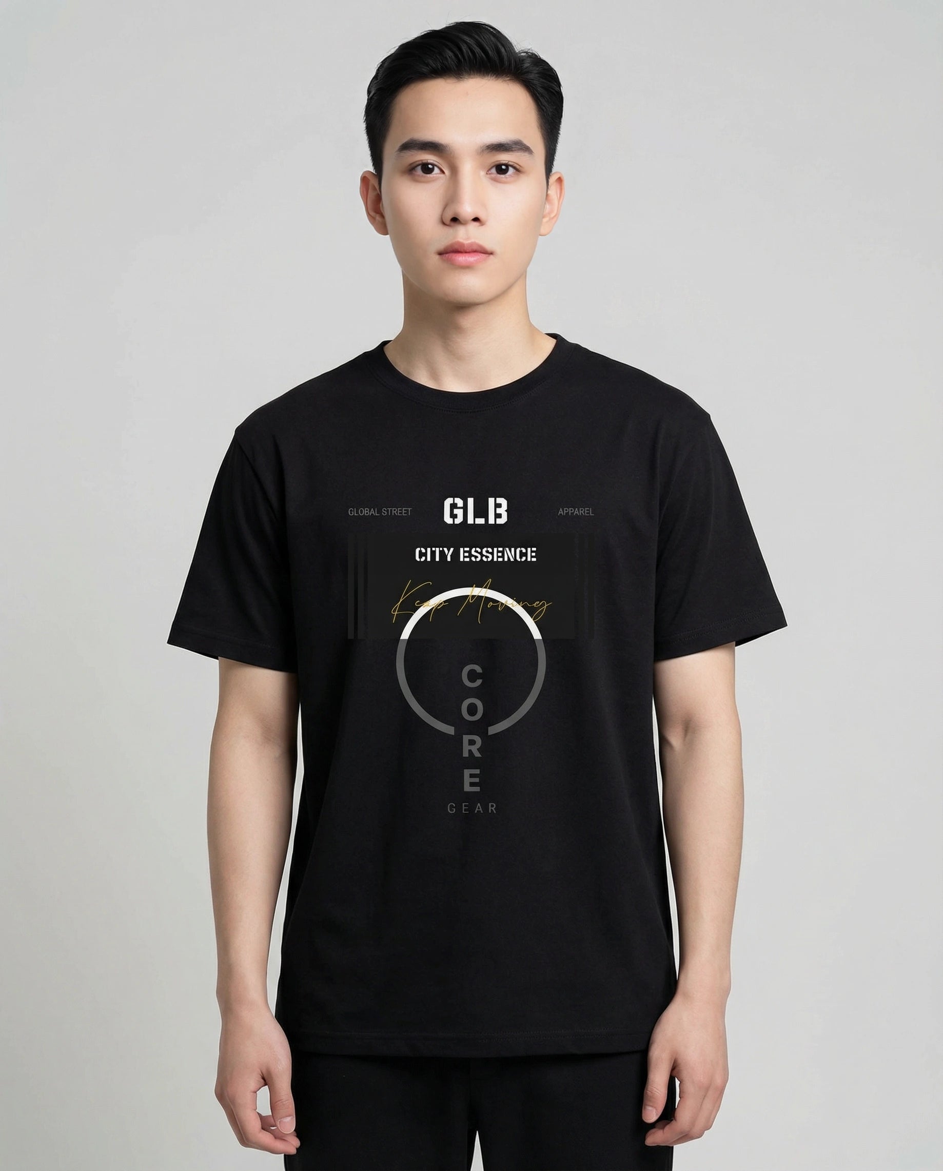 Regular Slim Fit –Minimal Typography / 74