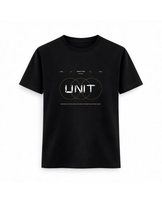 Regular Fit T-shirt – Geometric Typography / 143