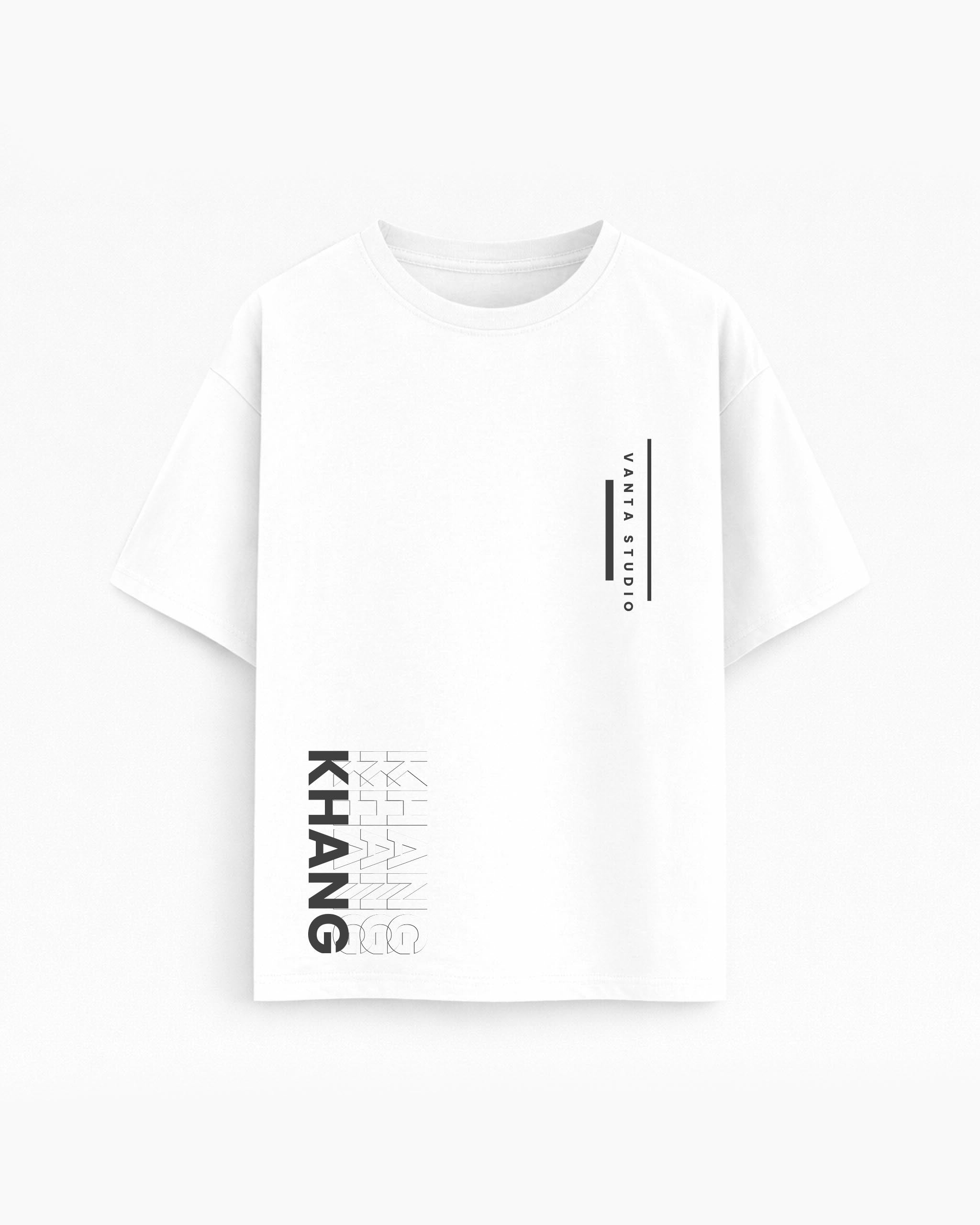 Oversize T-shirt – Bold Typography / 481