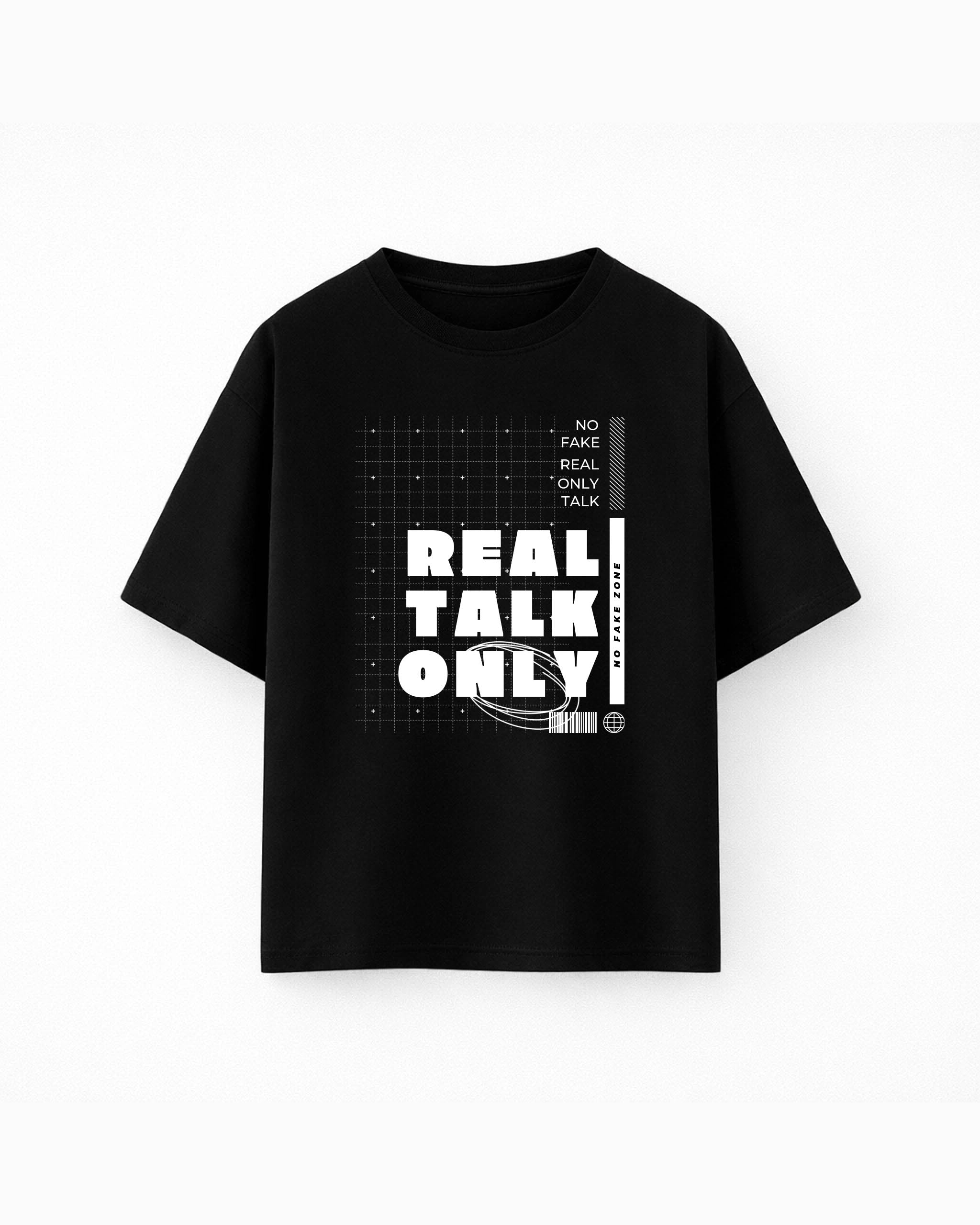Oversize T-shirt – Bold Typography / 138