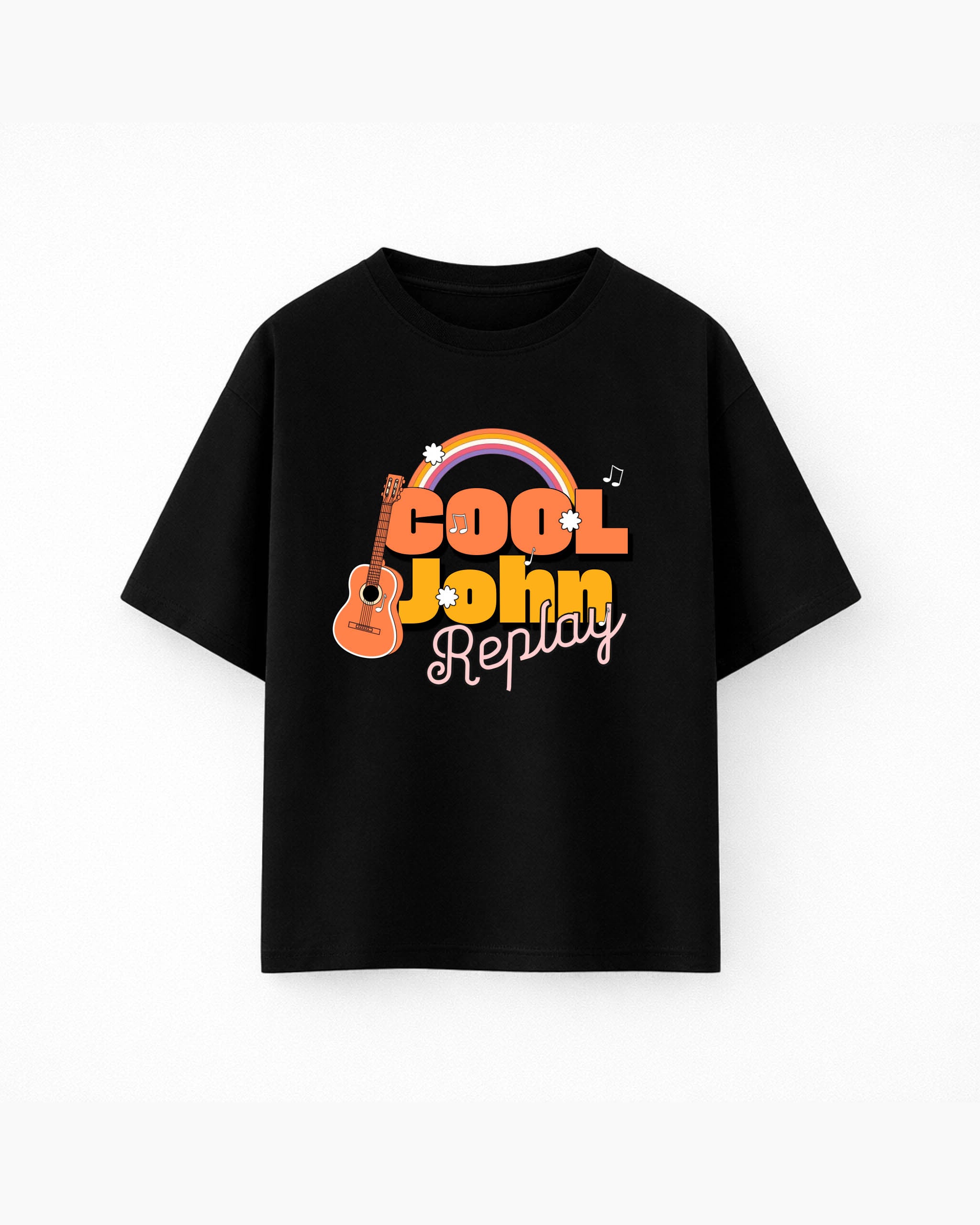 Oversize T-shirt – Retro Typography / 127
