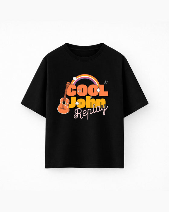 Oversize T-shirt – Retro Typography / 127