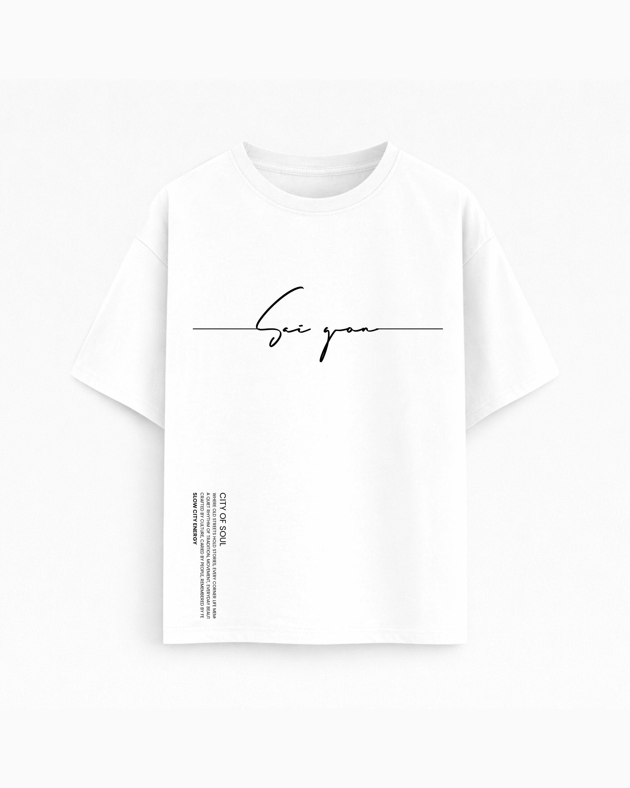 Oversize T-shirt – Typography / 248