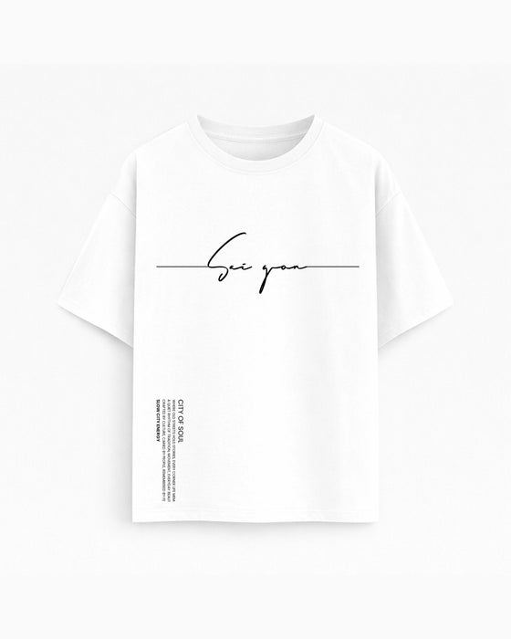 Oversize T-shirt – Typography / 248