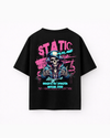Oversize T-shirt – DJ Skull Graphic / 407