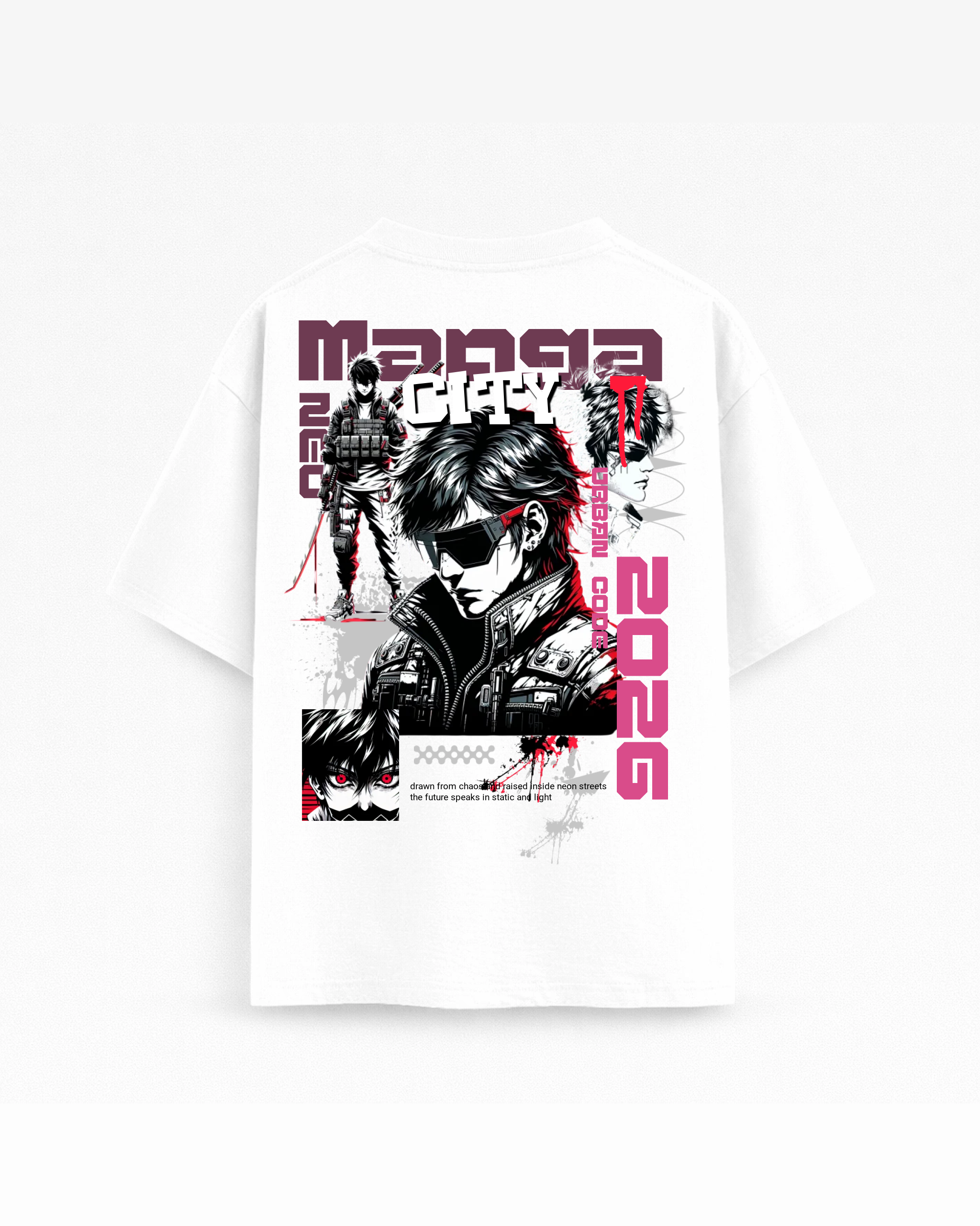 Oversize T-shirt – Anime Streetwear / 272