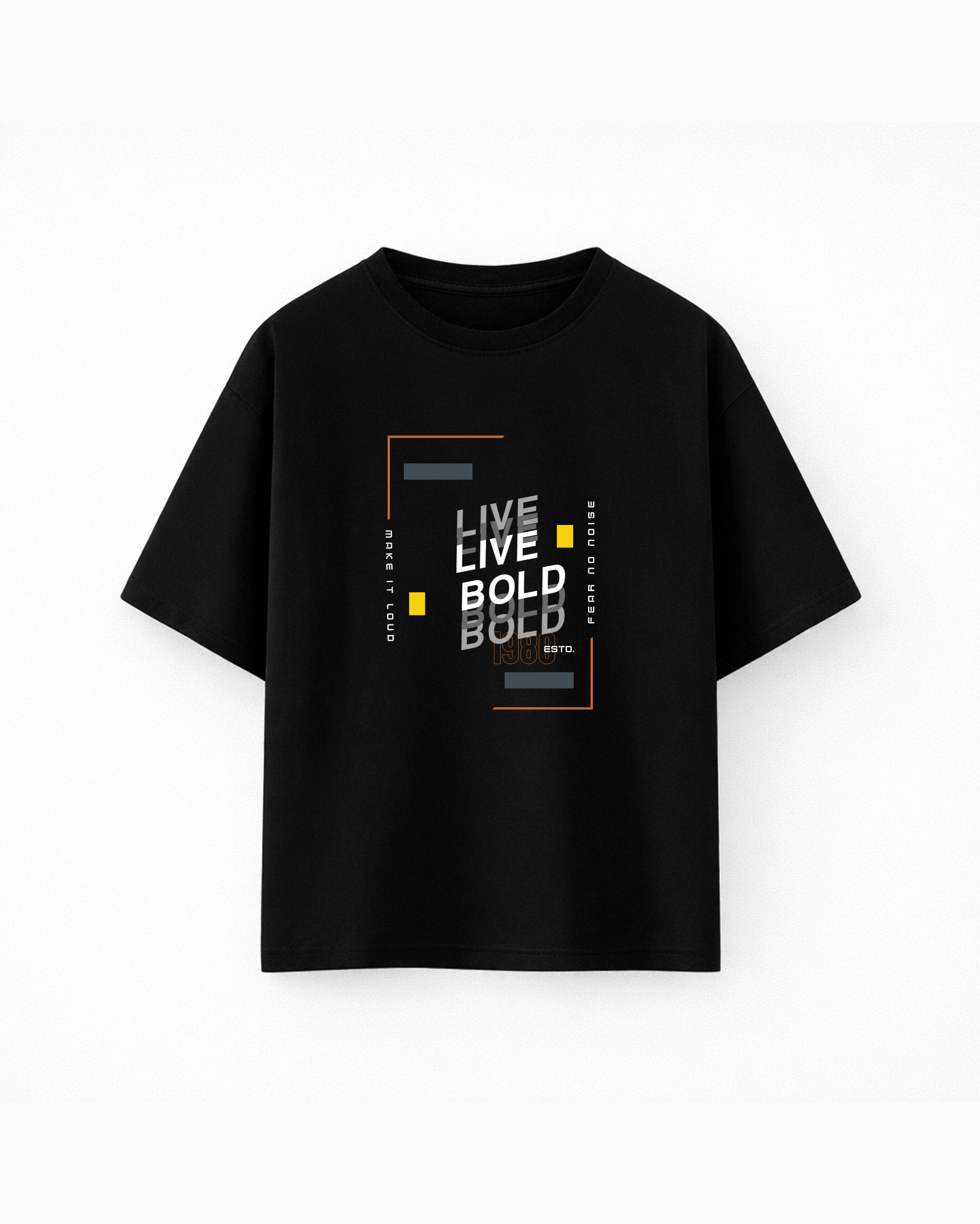 Oversize T-shirt – Modern Typography / 200