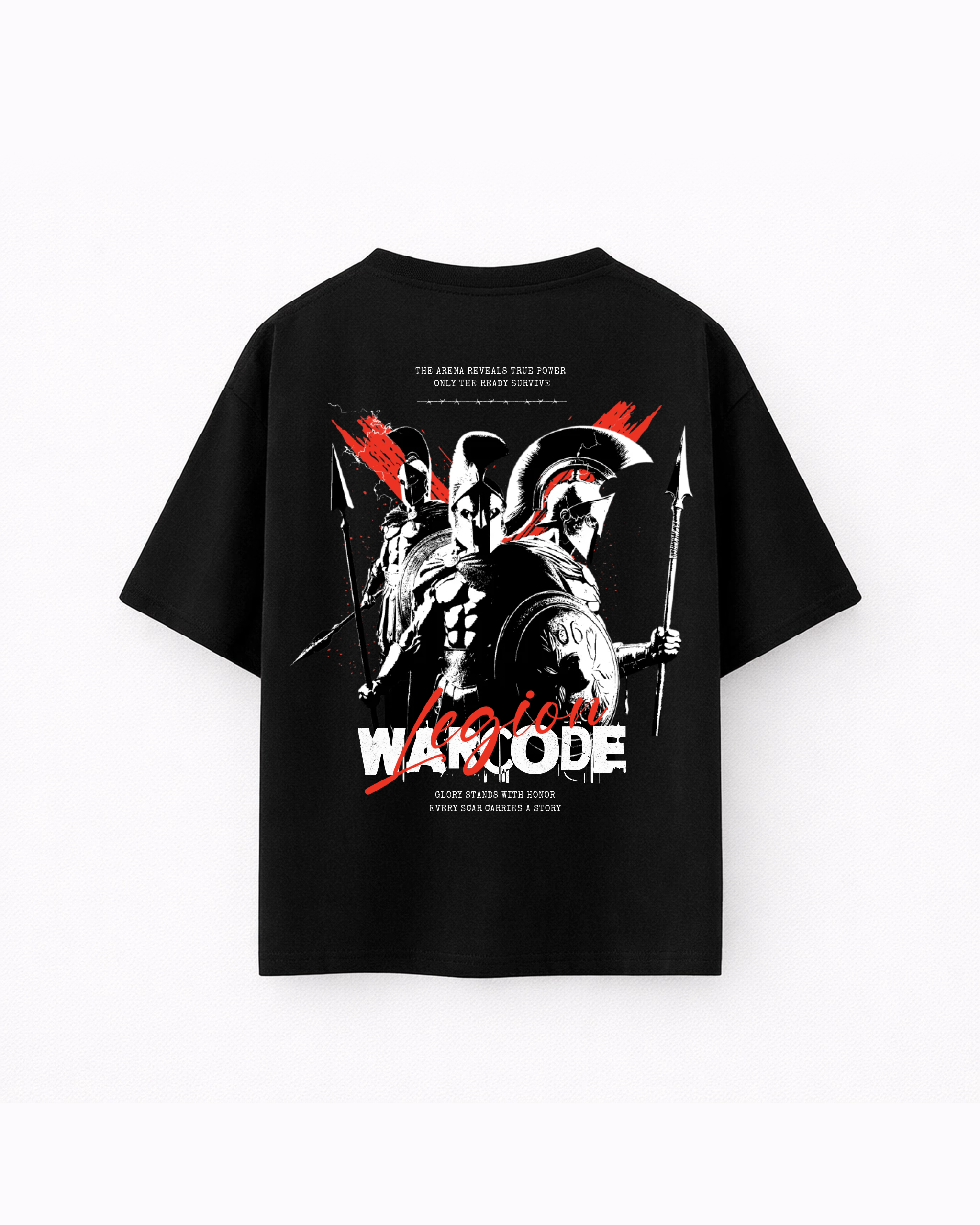Oversize T-shirt – Spartan Legion Streetwear / 411