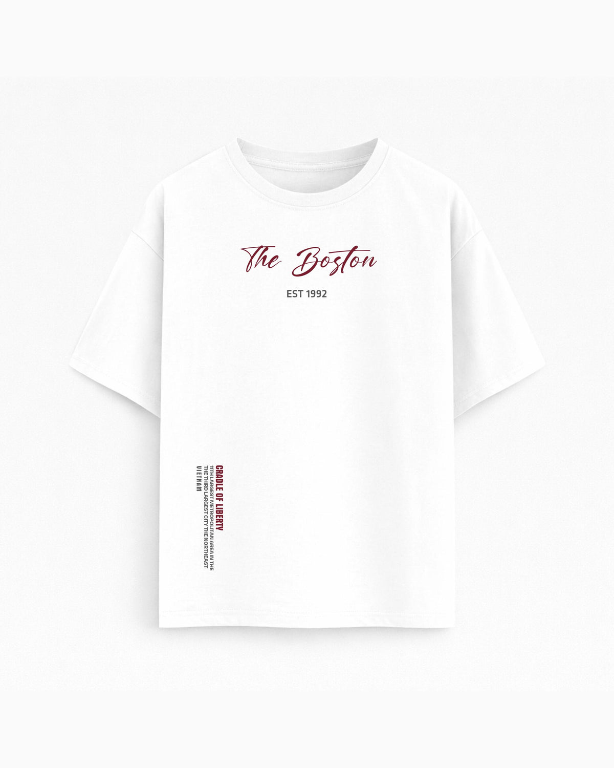 Oversize T-shirt –  Minimal Typography / 61