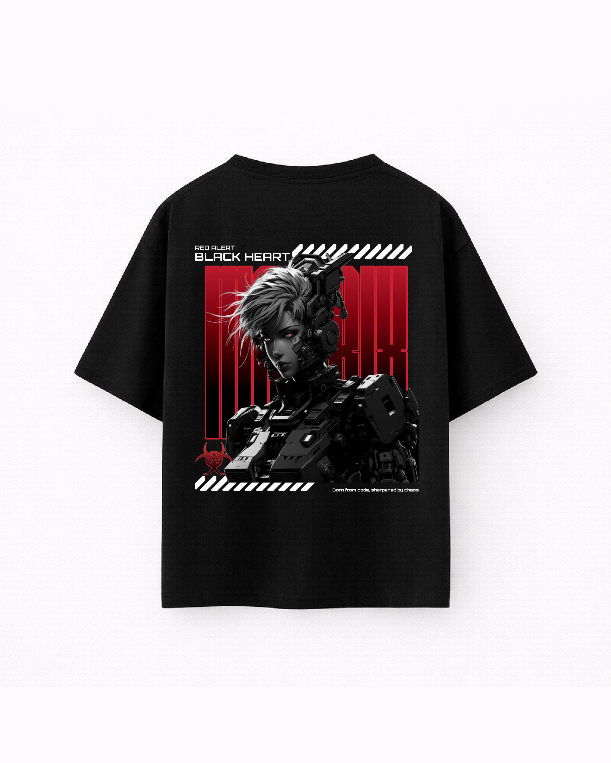 Oversize T-shirt – Cyberpunk Streetwear / 424