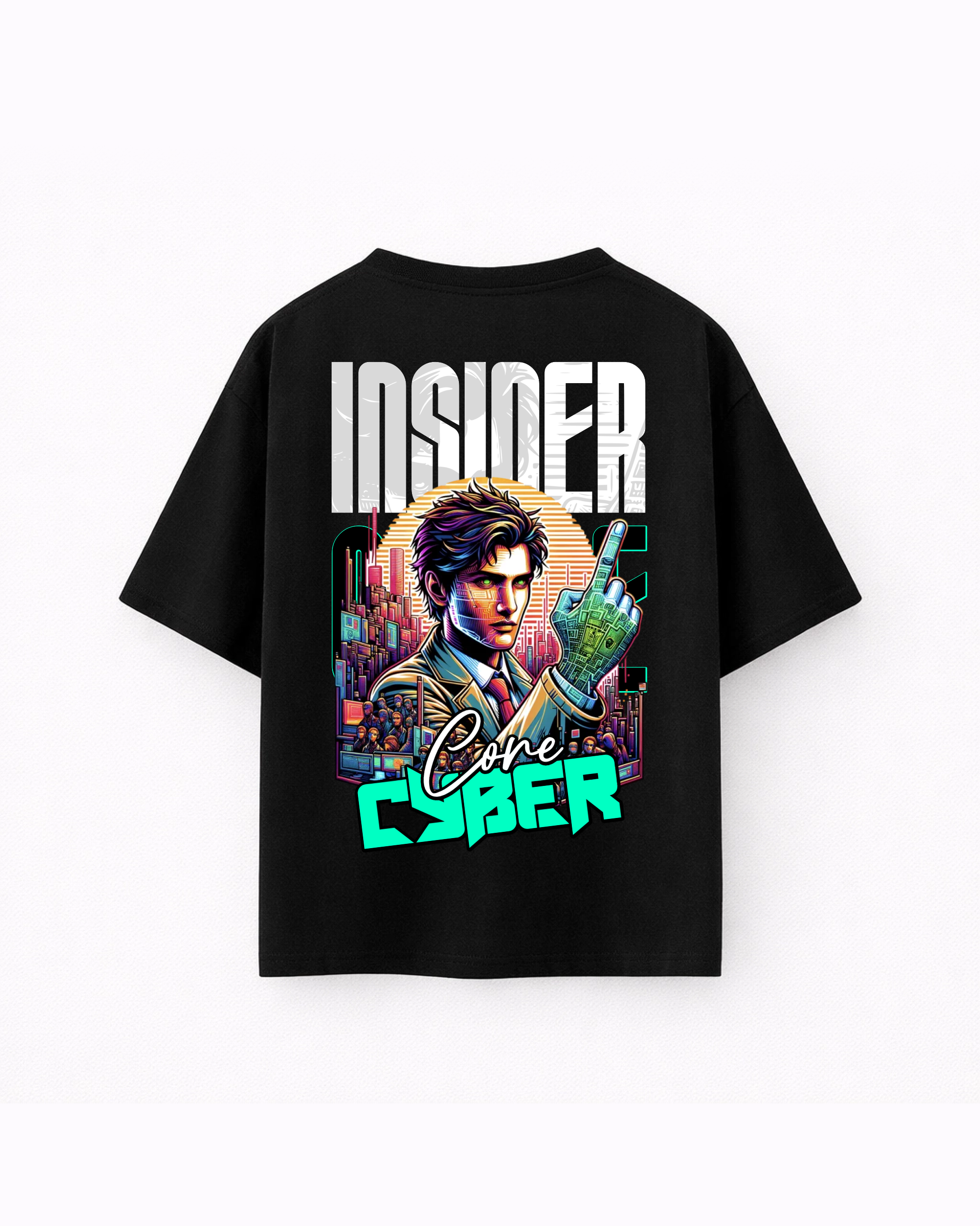Oversize T-shirt – Retro Futuristic Streetwear / 415