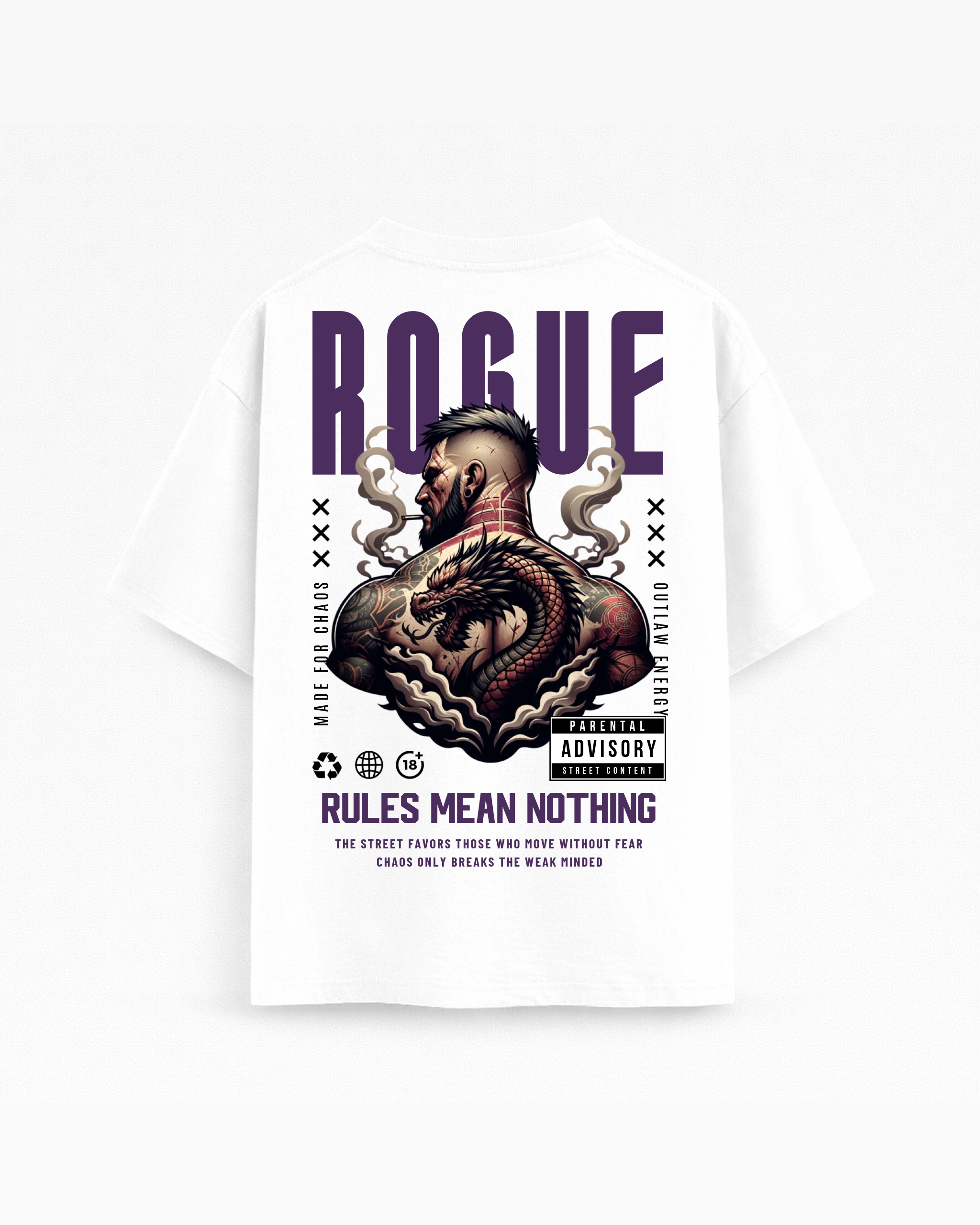 Oversize T-shirt – Dark Streetwear / 273