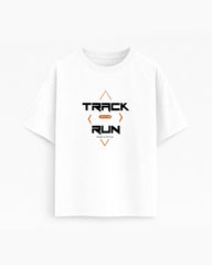 Oversize T-shirt – Futuristic Typography / 521