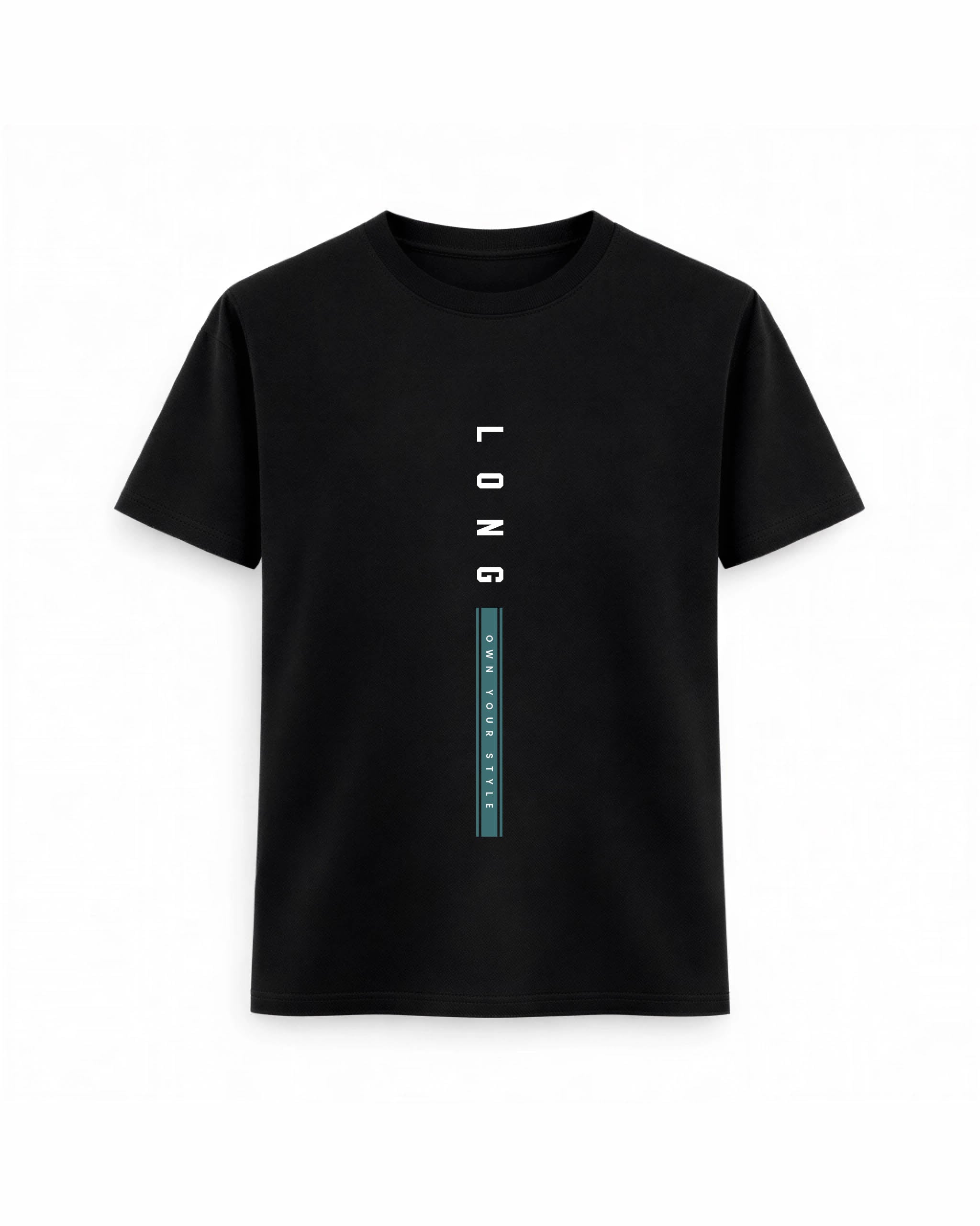 Regular Fit T-shirt – Luxury Minimal/ 253 - Black