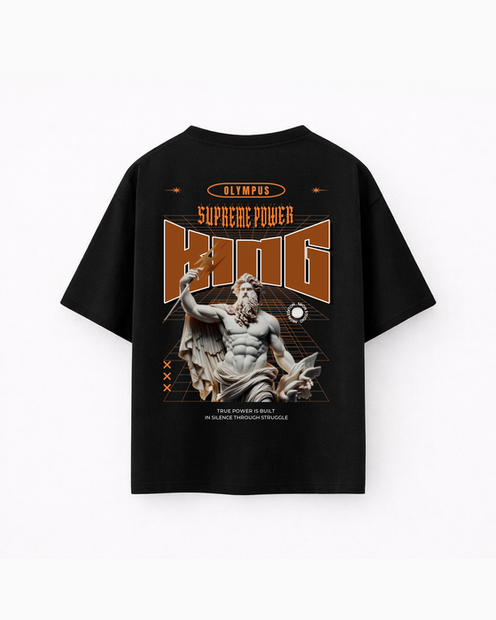 Oversize T-shirt – Supreme Power Graphic / 413