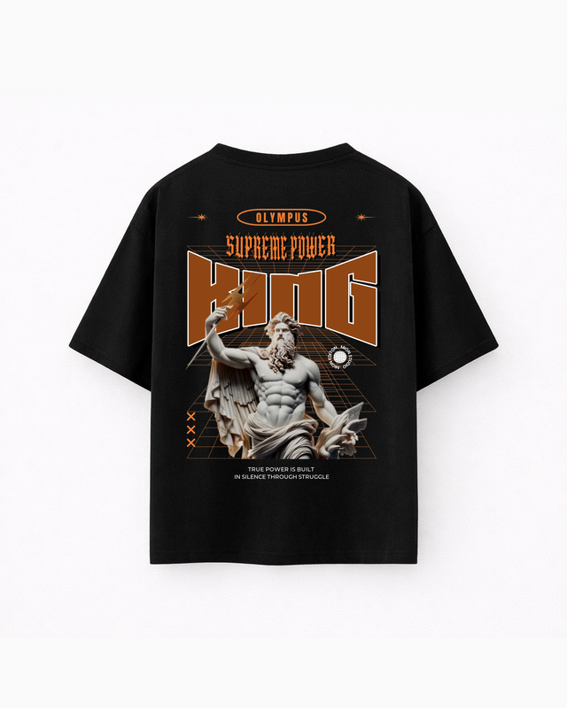 Oversize T-shirt – Supreme Power Graphic / 413