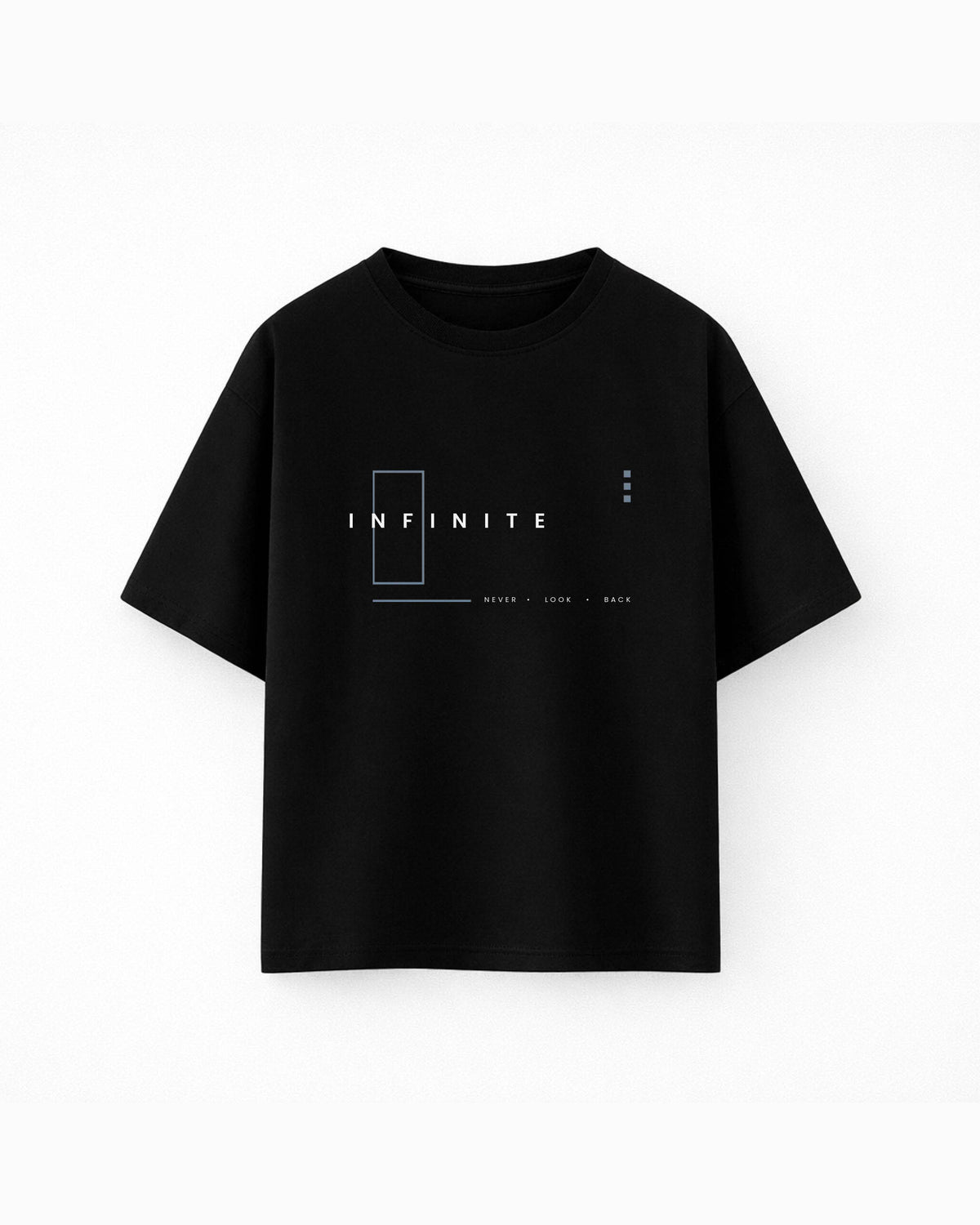 Oversize T-shirt – Minimal Typography / 256