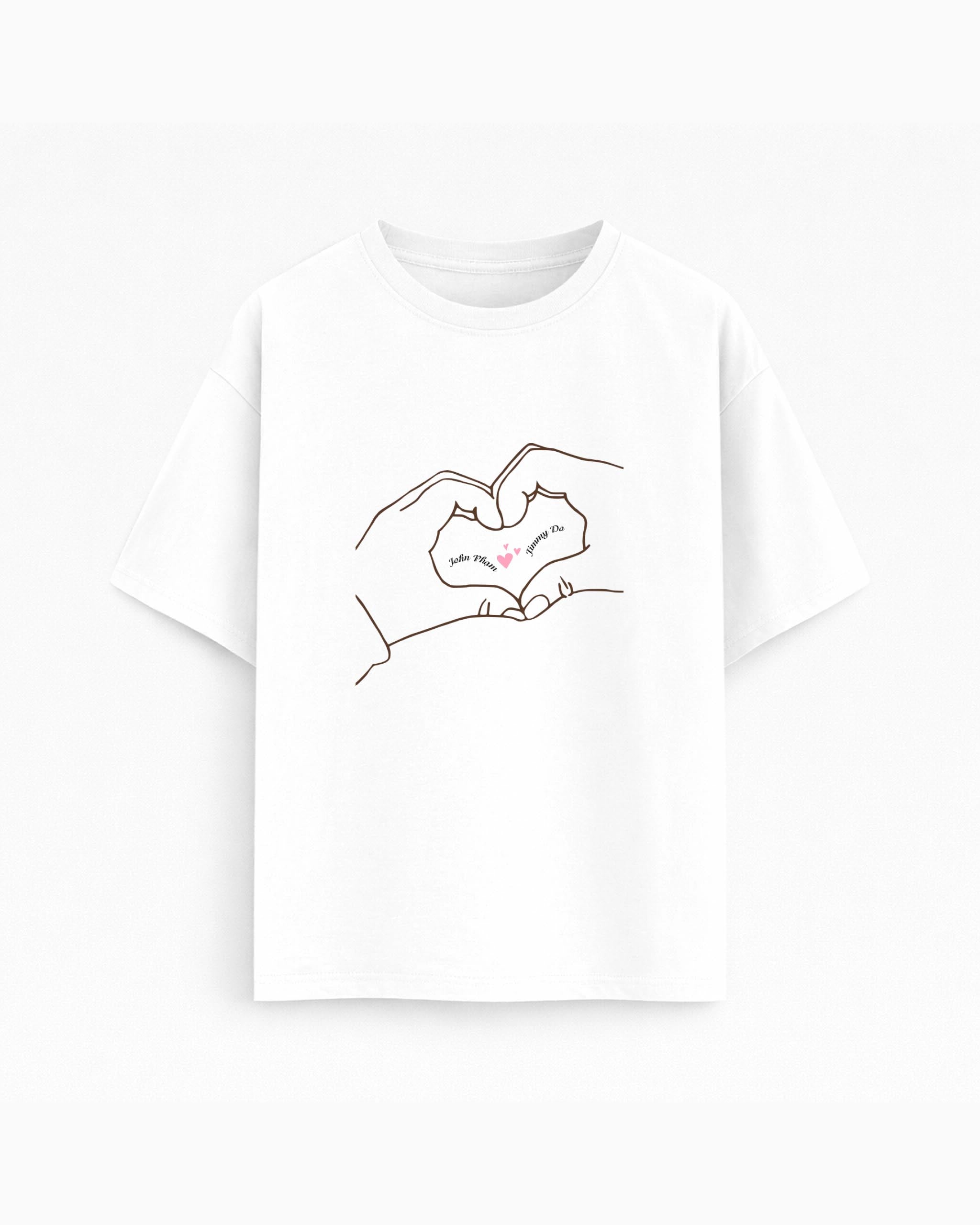 Oversize T-shirt – Love Line / 235