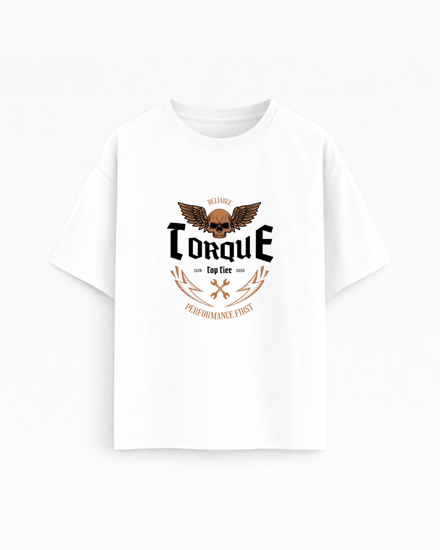 Oversize T-shirt – Biker Gothic / 344