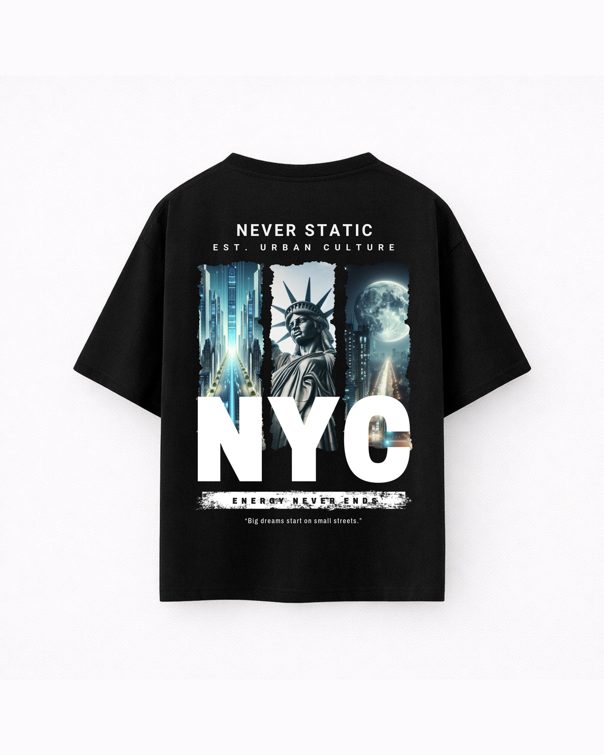 Oversize T-shirt – Big City Mindset / 406