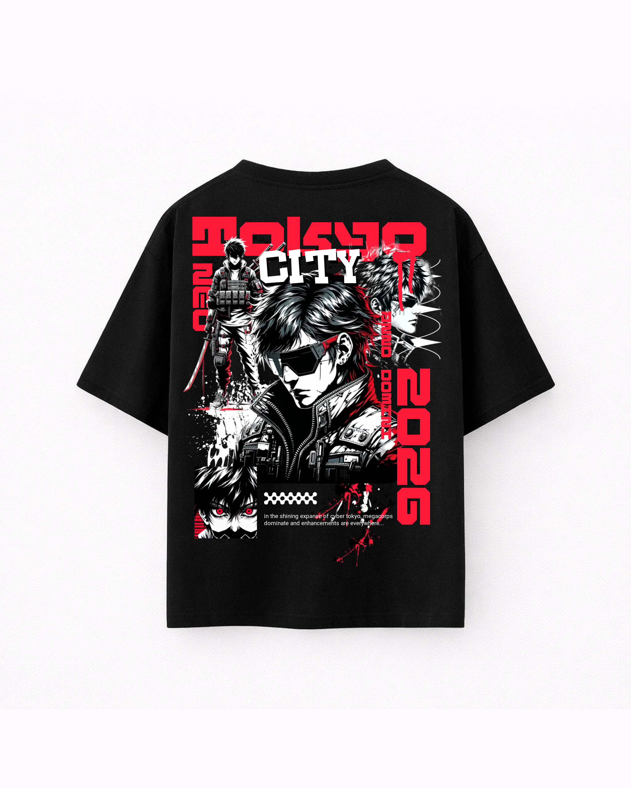 Oversize T-shirt – Anime Streetwear / 272