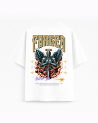 Oversize T-shirt – Fallen Angel Graphic / 432