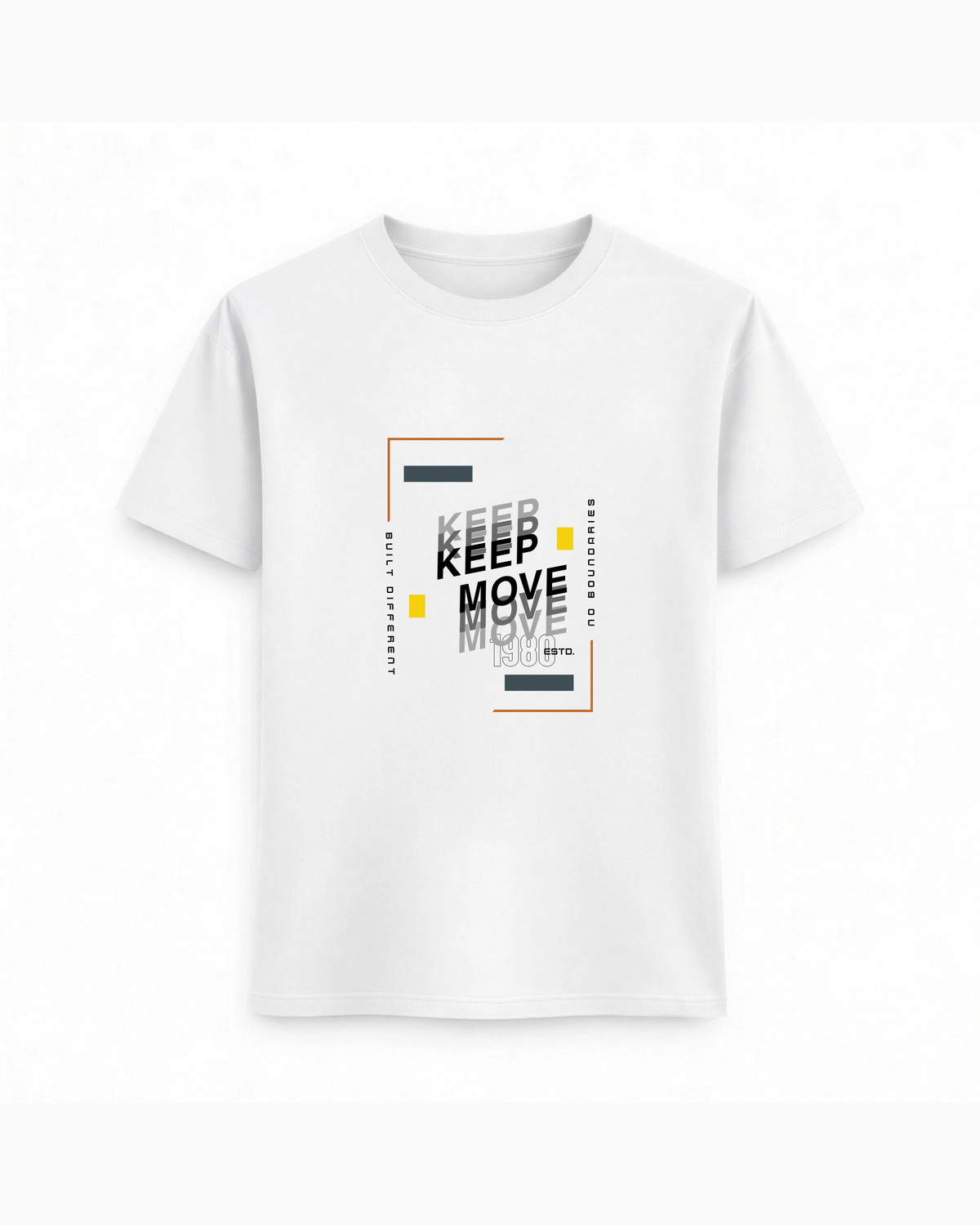 Regular Fit T-shirt – Modern Typography / 200