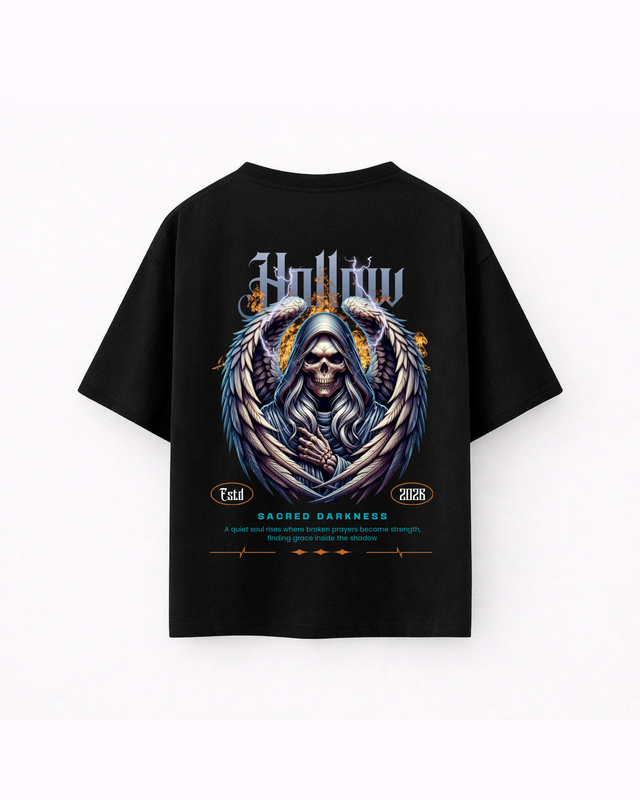 Oversize T-shirt – Gothic Angel Streetwear / 408