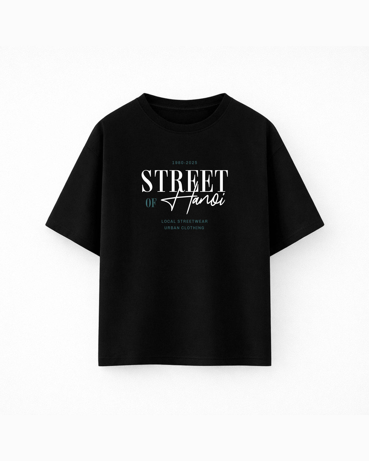 Oversize T-shirt – Minimal Typography / 46
