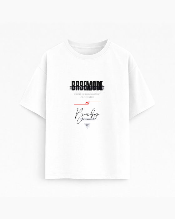 Oversize T-shirt – Typography Mix / 206