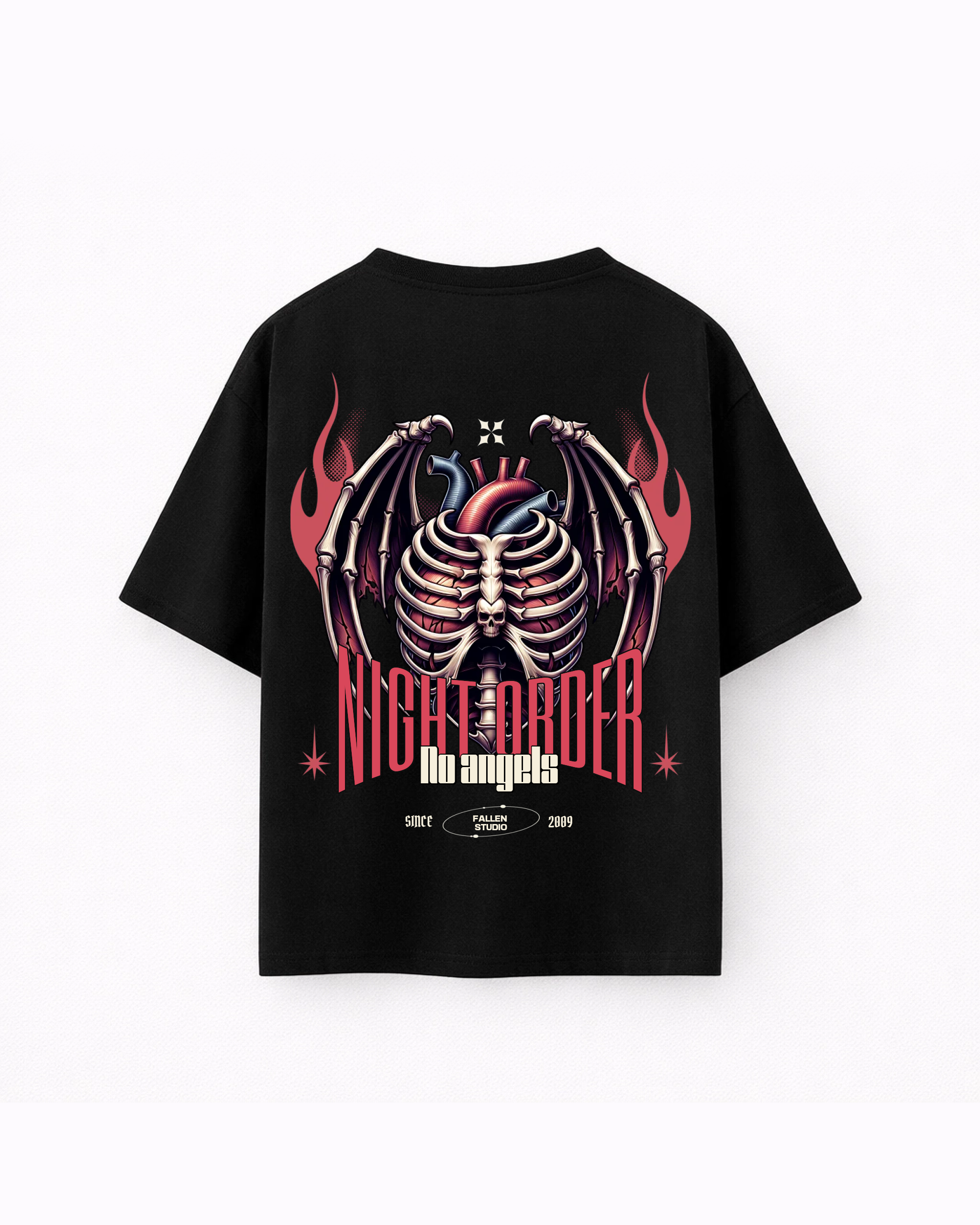Oversize T-shirt – Gothic Streetwear / 416