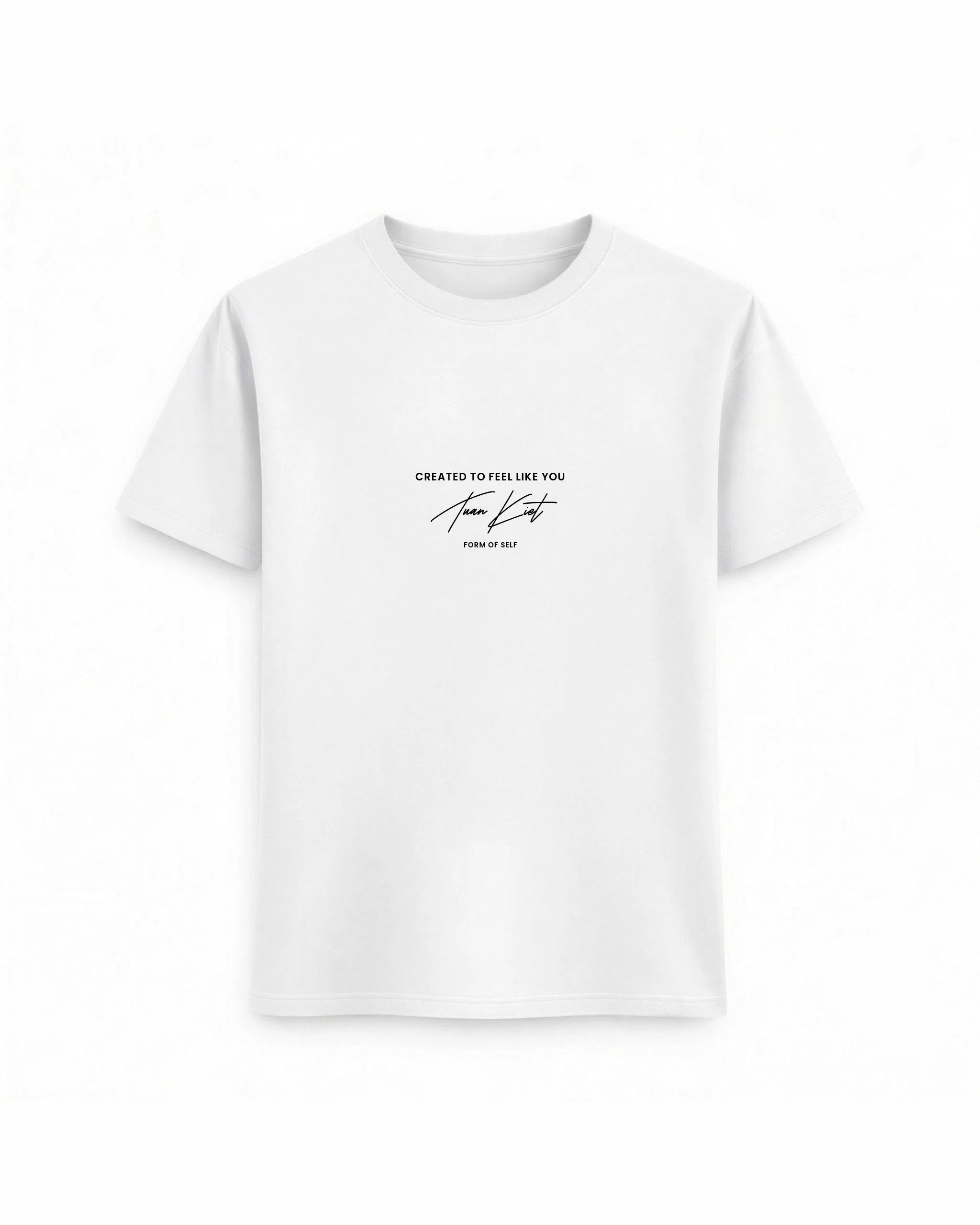 Essential T-shirt – Script Typography/ 694