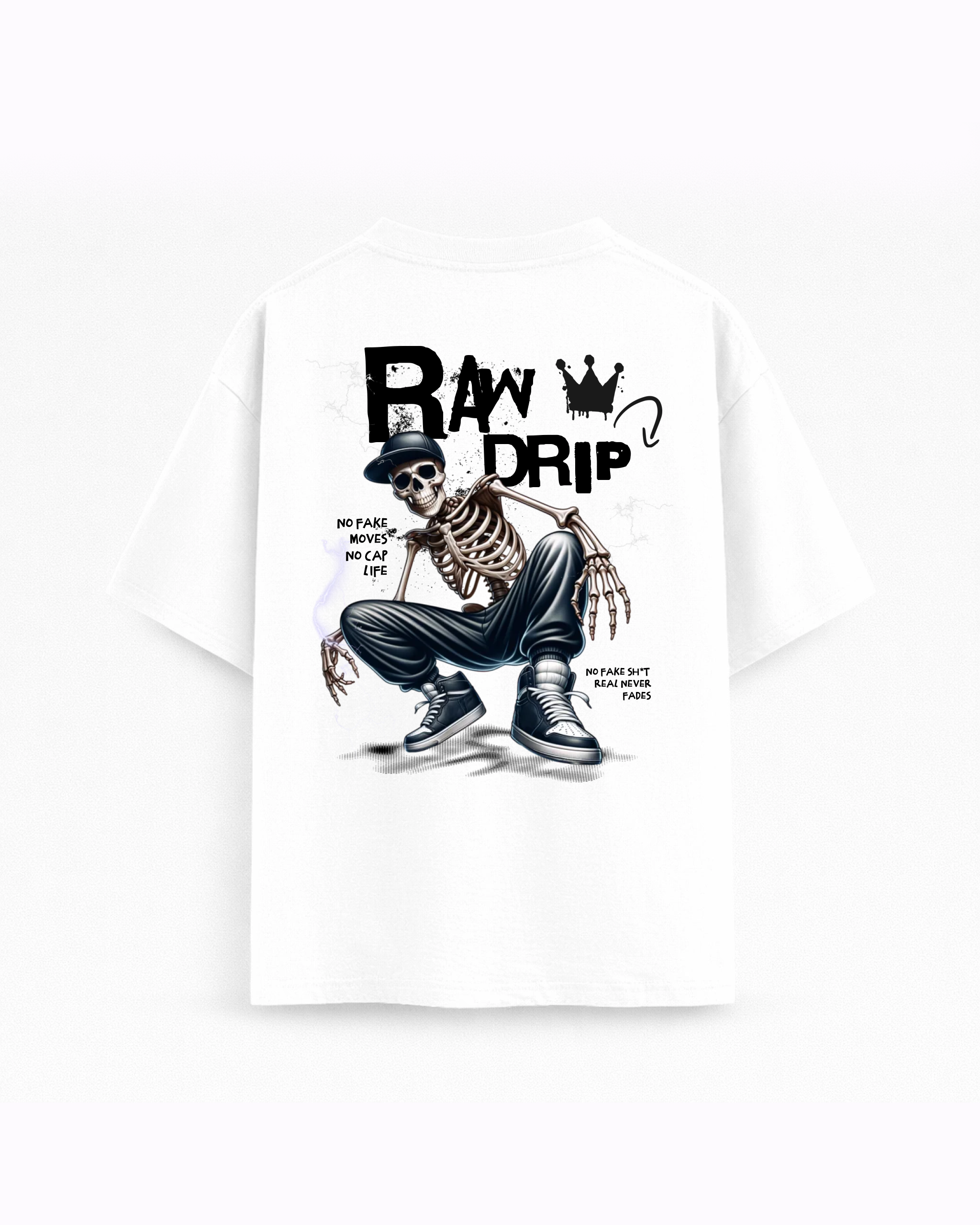 Oversize T-shirt – Skeleton Streetwear / 417