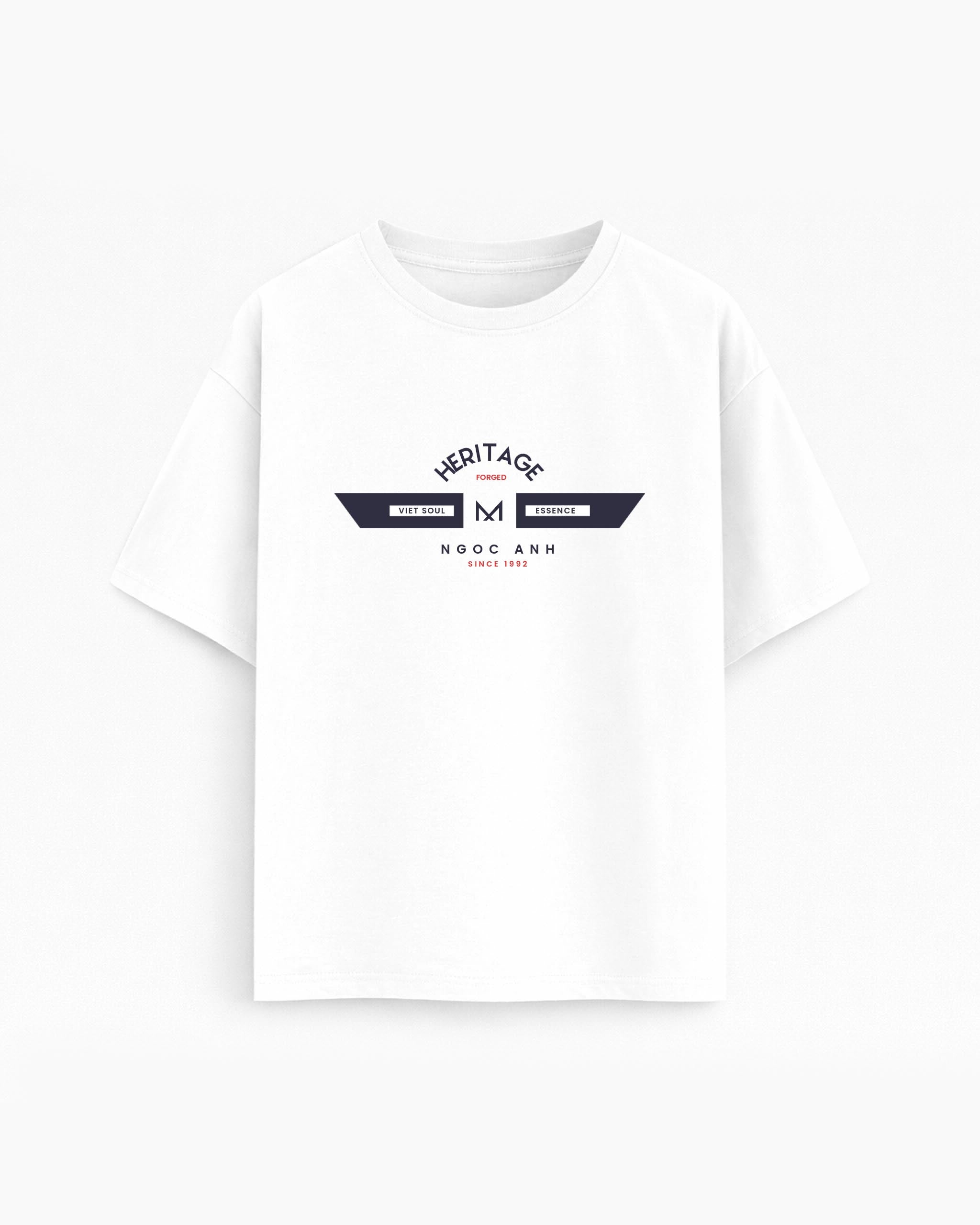 Oversize T-shirt – Geometric Street Graphic / 539