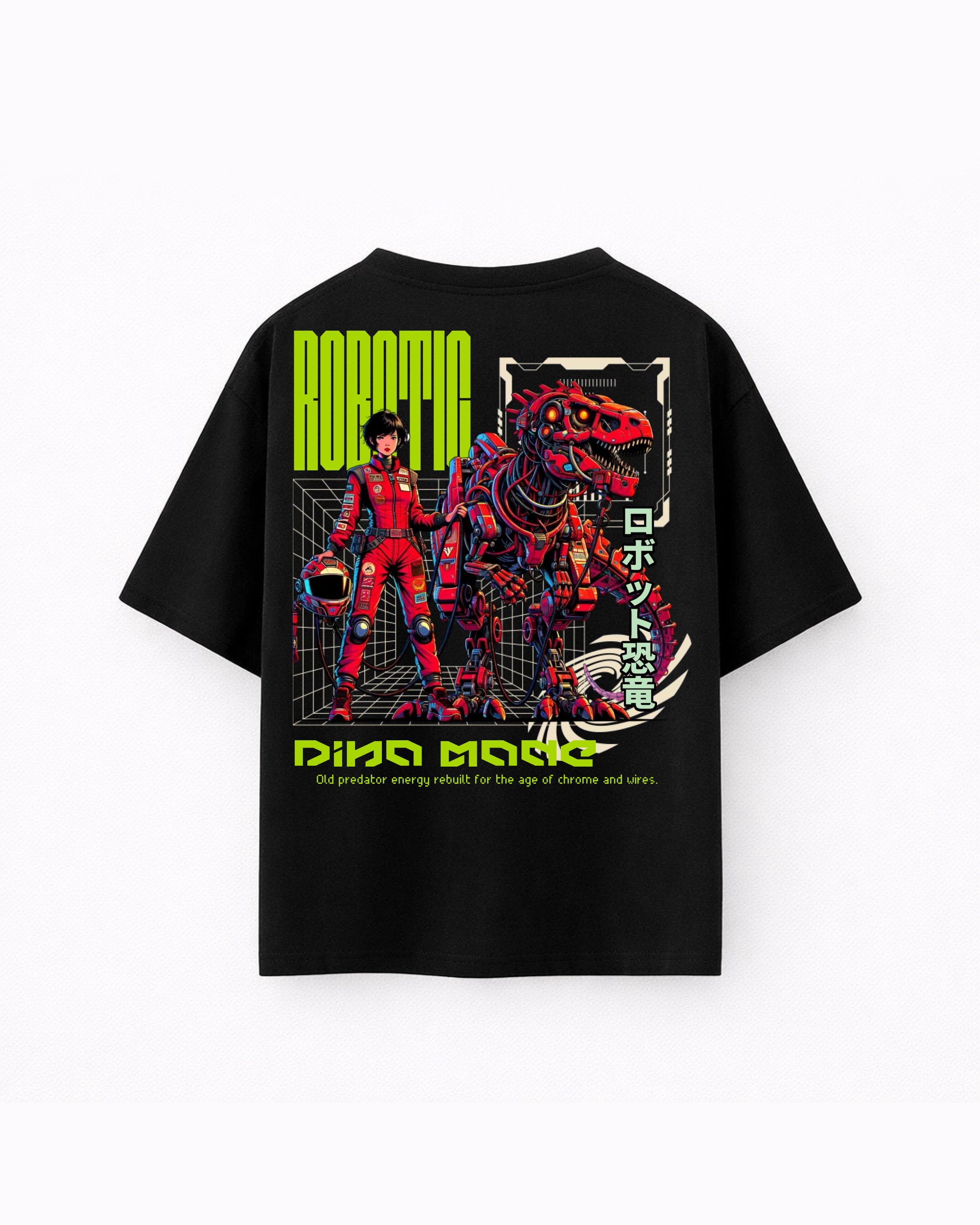 Oversize T-shirt – Cyberpunk Streetwear / 289