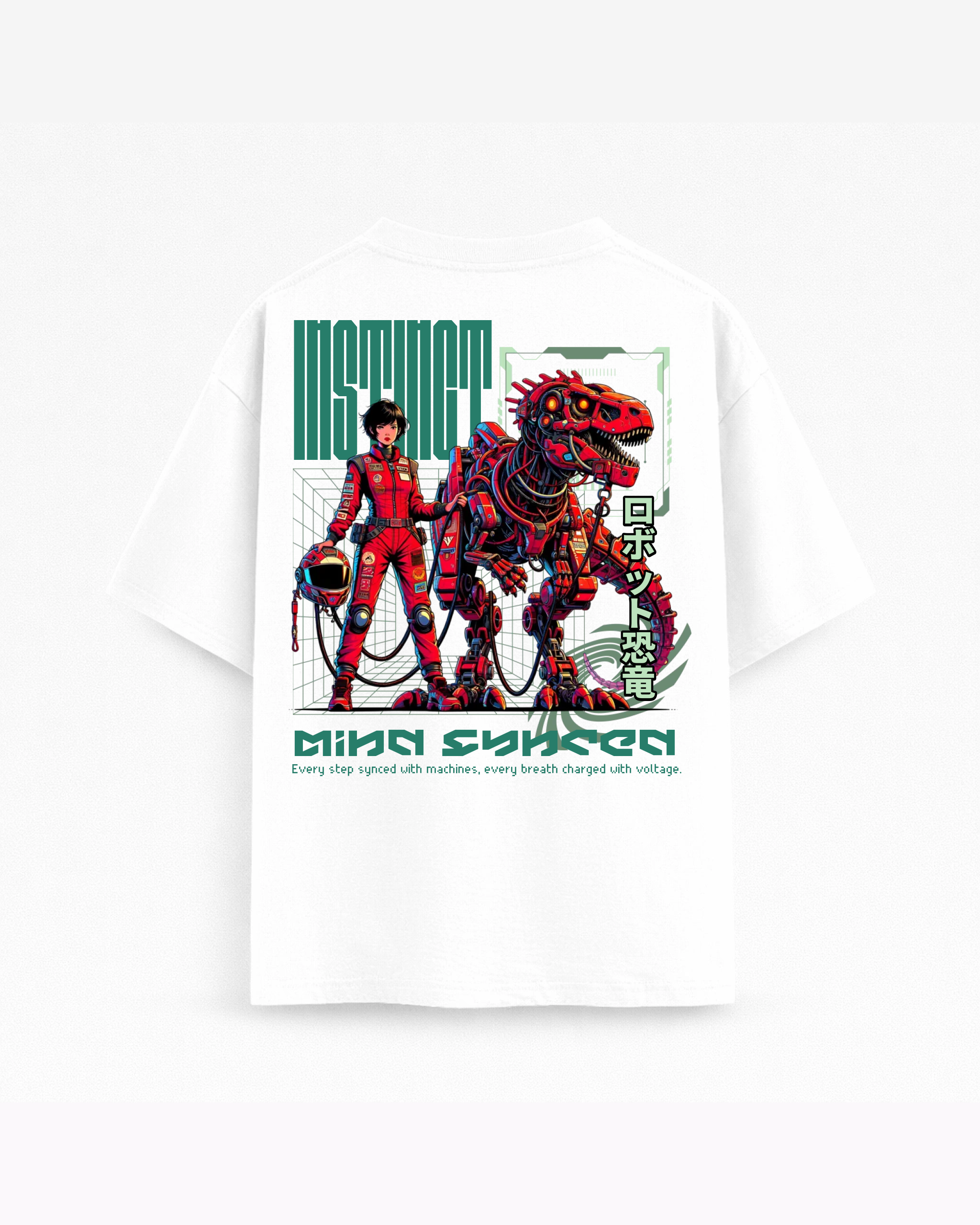 Oversize T-shirt – Cyberpunk Streetwear / 289