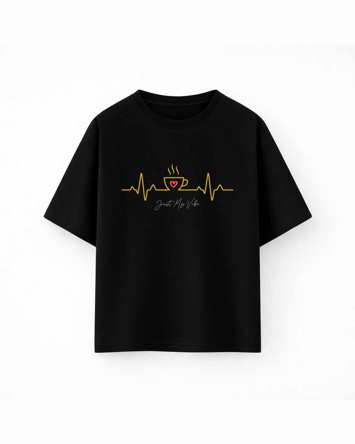 Oversize T-shirt – Minimal line art / 368