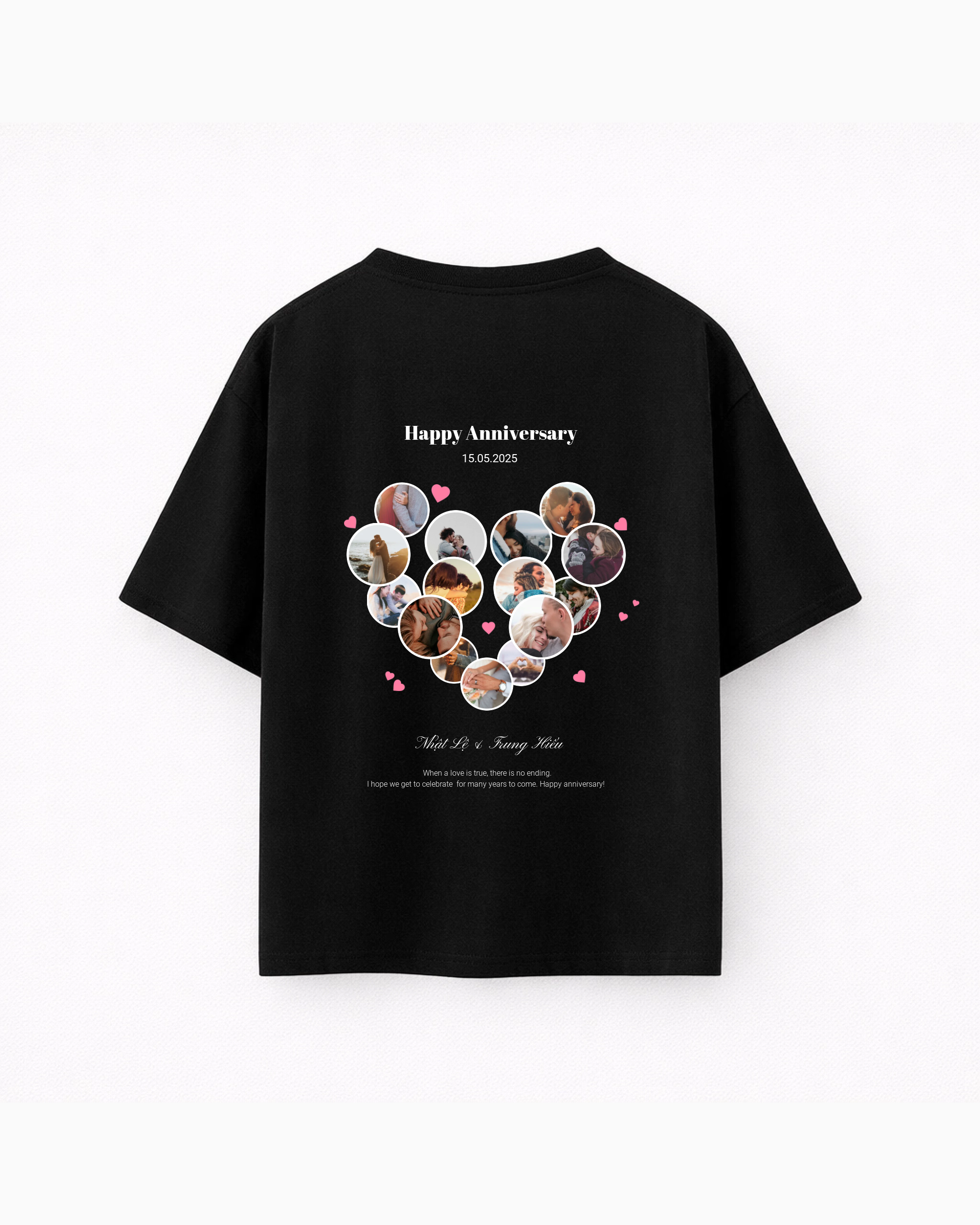 Oversize T-shirt – Love Story / Wedd 14