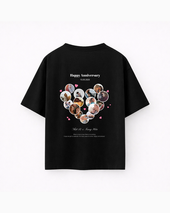 Oversize T-shirt – Love Story / Wedd 14