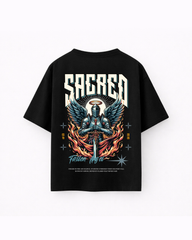Oversize T-shirt – Fallen Angel Graphic / 432