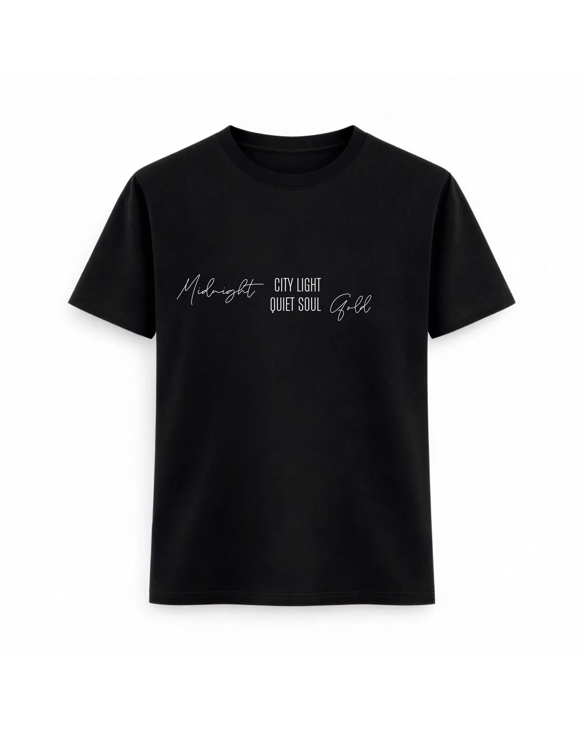 Oversize T-shirt – Soft Typography / 478
