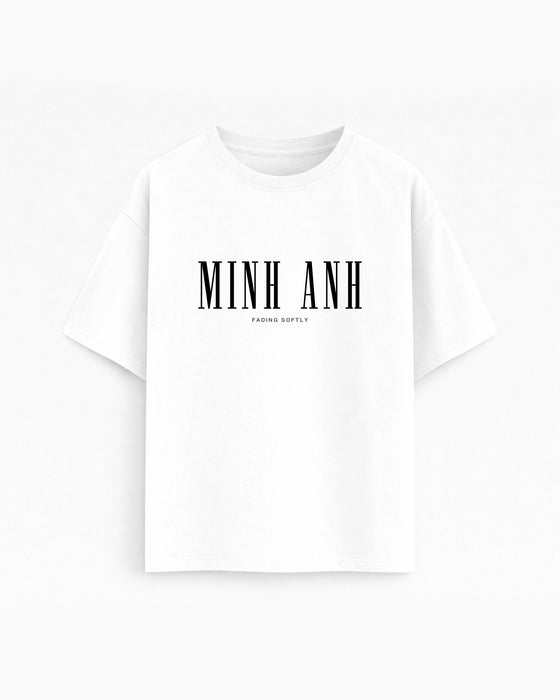 Oversize T-shirt – Serif Typography / 706