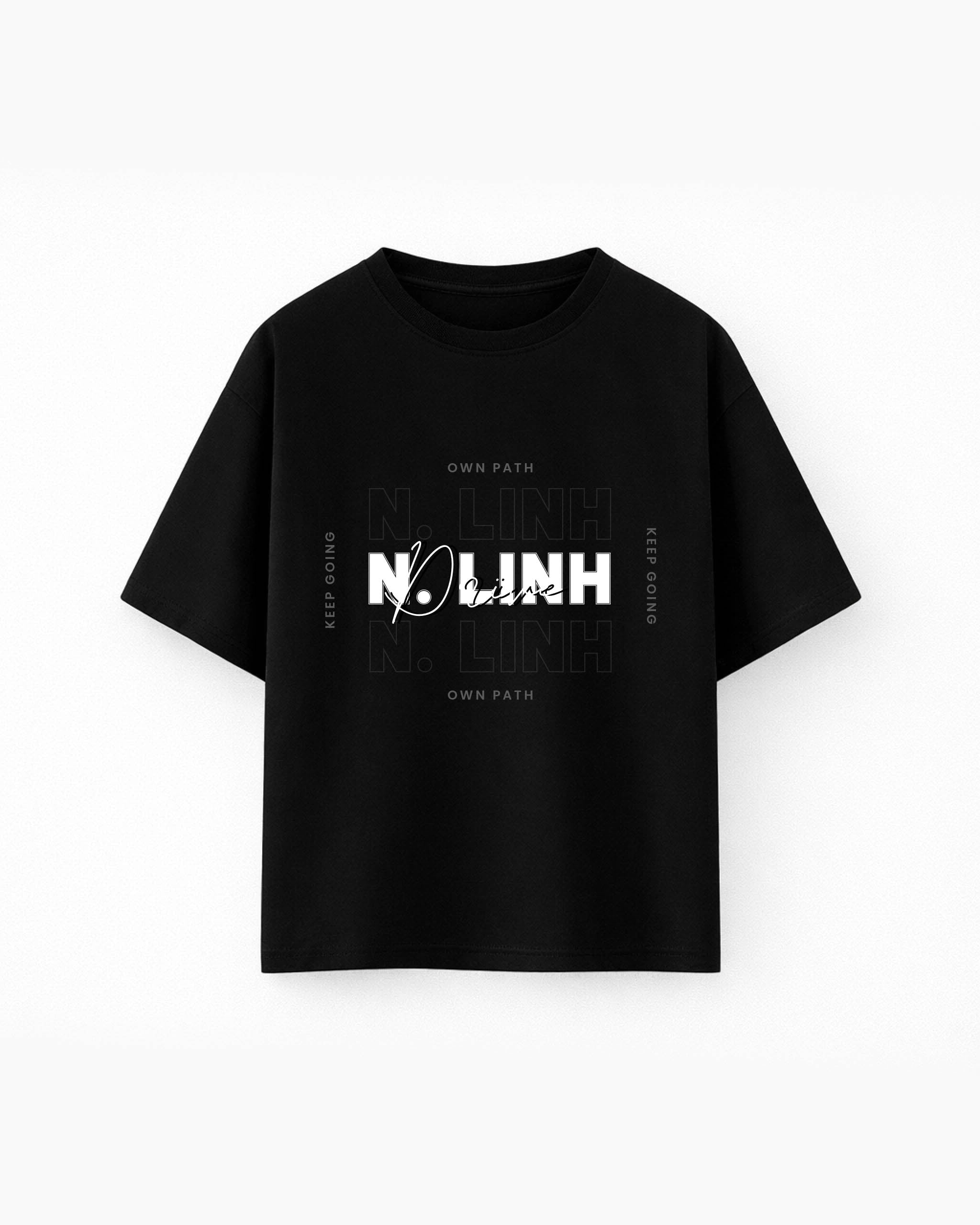 Oversize T-shirt – Bold Typography / 504