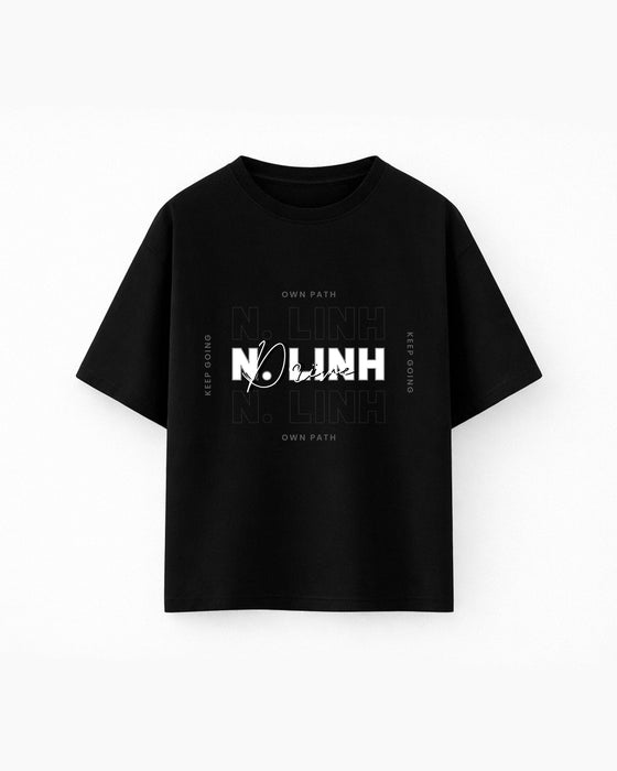 Oversize T-shirt – Bold Typography / 504