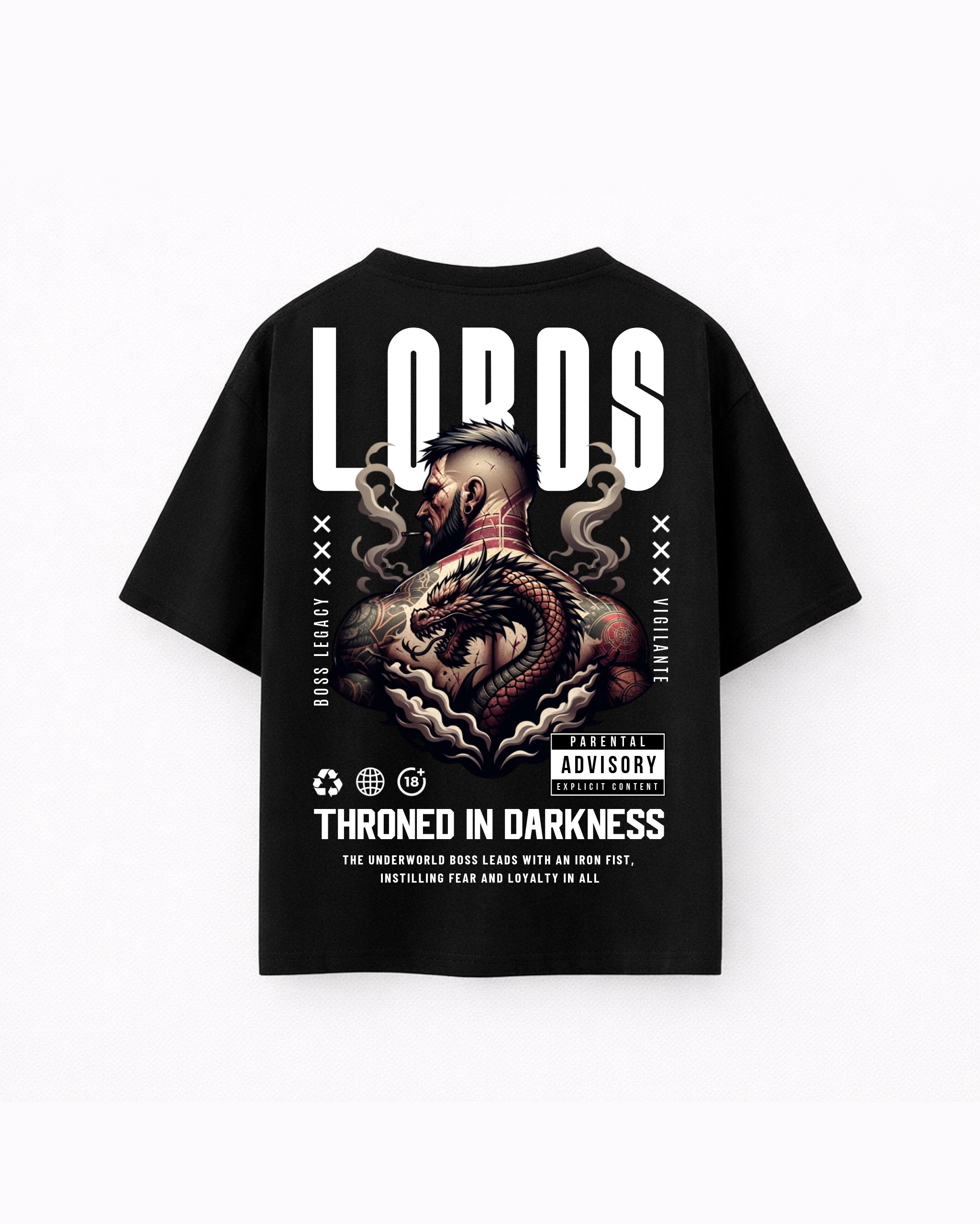 Oversize T-shirt – Dark Streetwear / 273