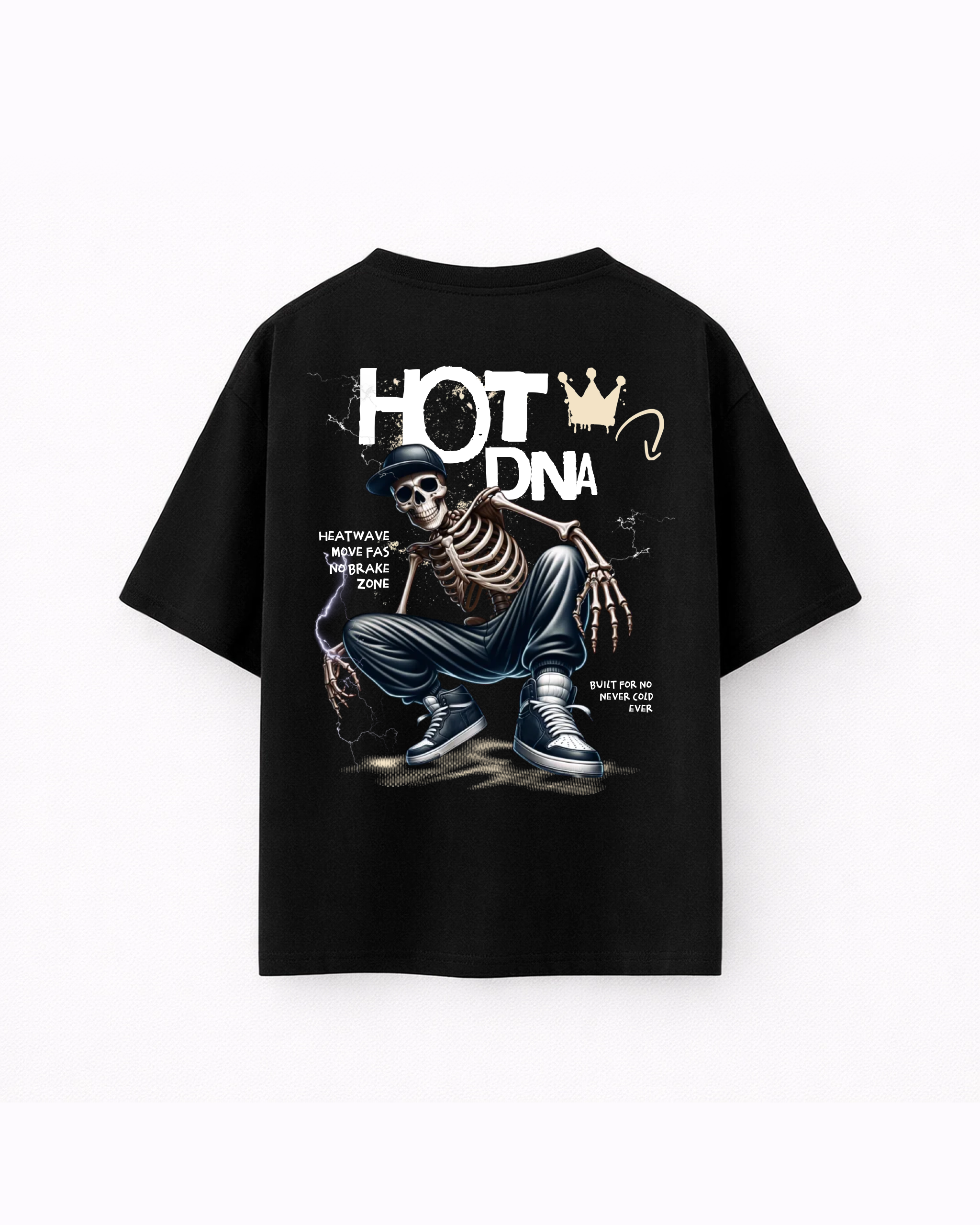 Oversize T-shirt – Skeleton Streetwear / 417