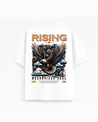 Oversize T-shirt – Vintage Mechanical Eagle / 425