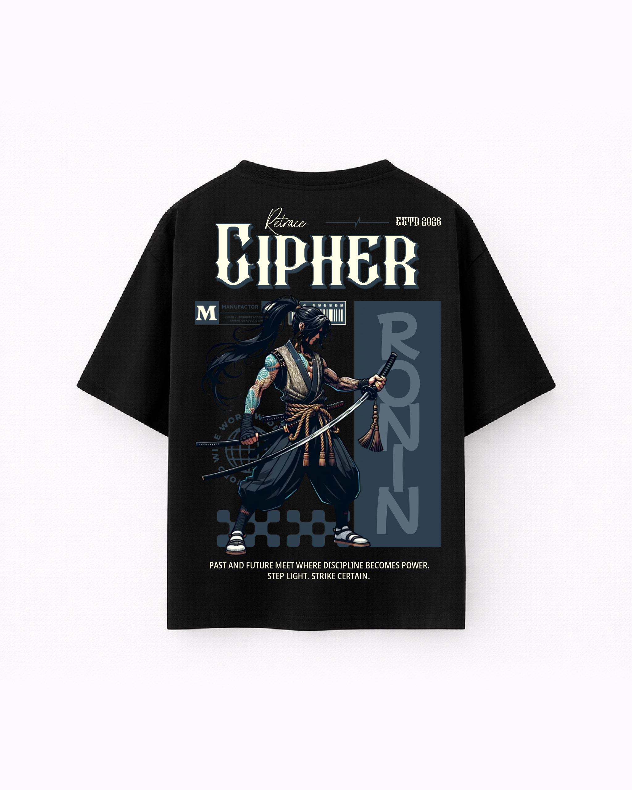 Oversize T-shirt – Samurai Streetwear / 295