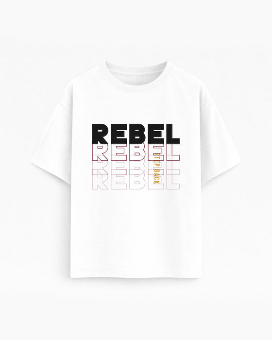 Oversize T-shirt – Bold typography / 501